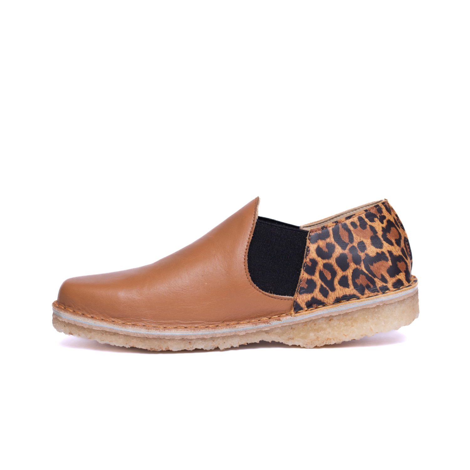 Zapato Fragata Mujer Miel Animal Print