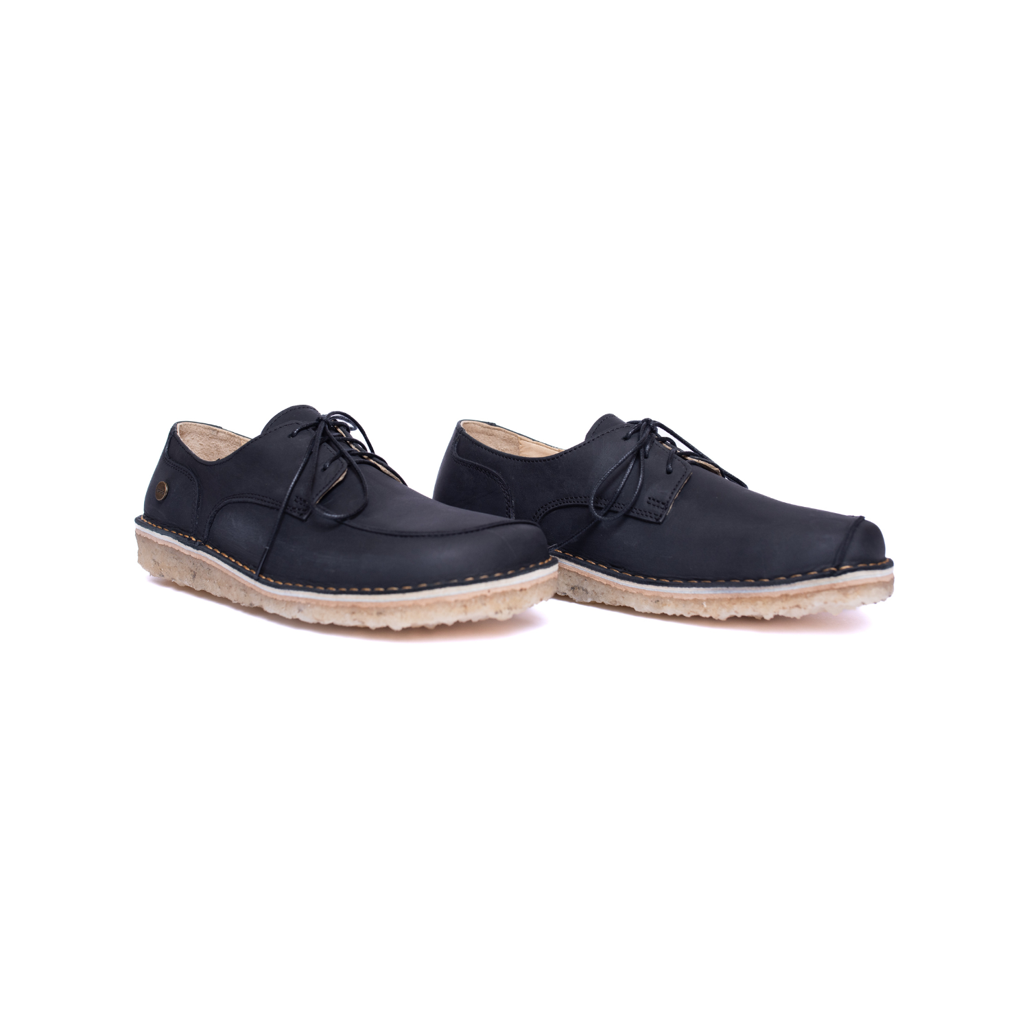 Zapato Folke Mujer Negro Cera
