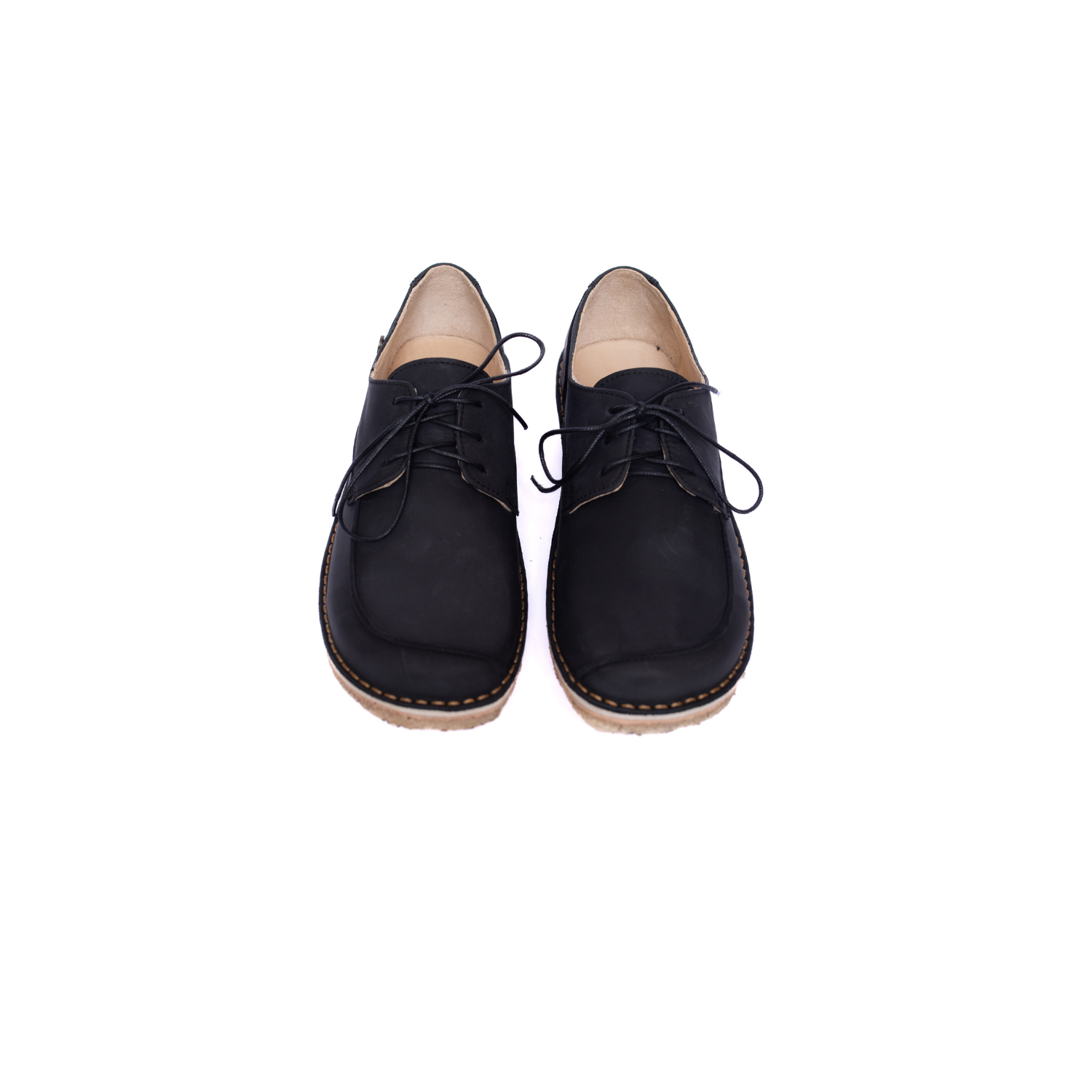 Zapato Folke Mujer Negro Cera