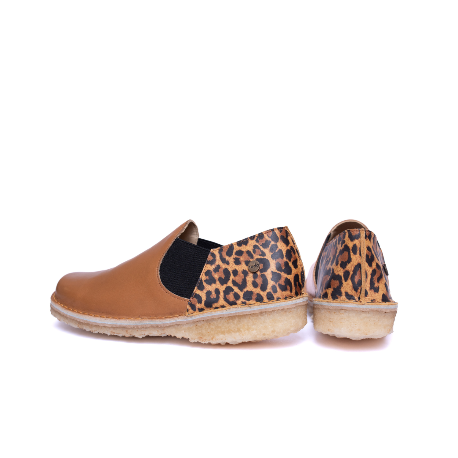 Zapato Fragata Mujer Miel Animal Print