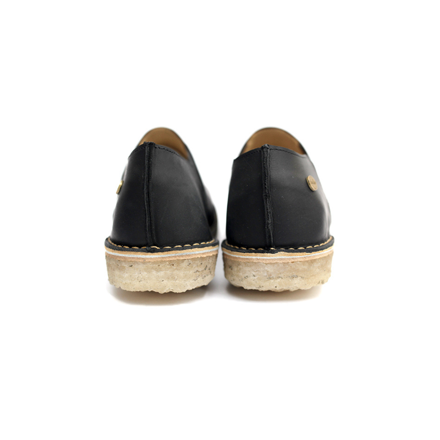 Zapato Fragata Hombre Negro Cera