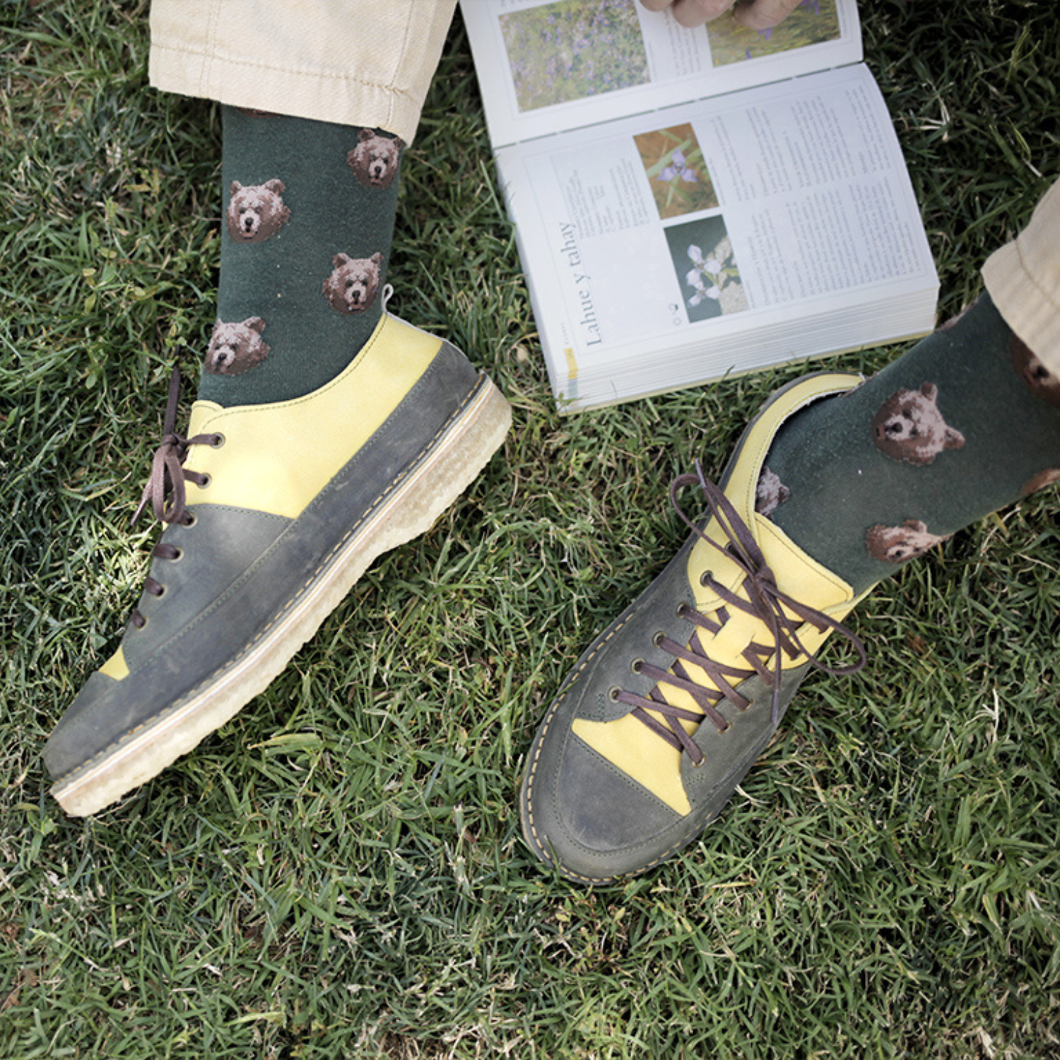 Zapato Kutsu Hombre Olivo