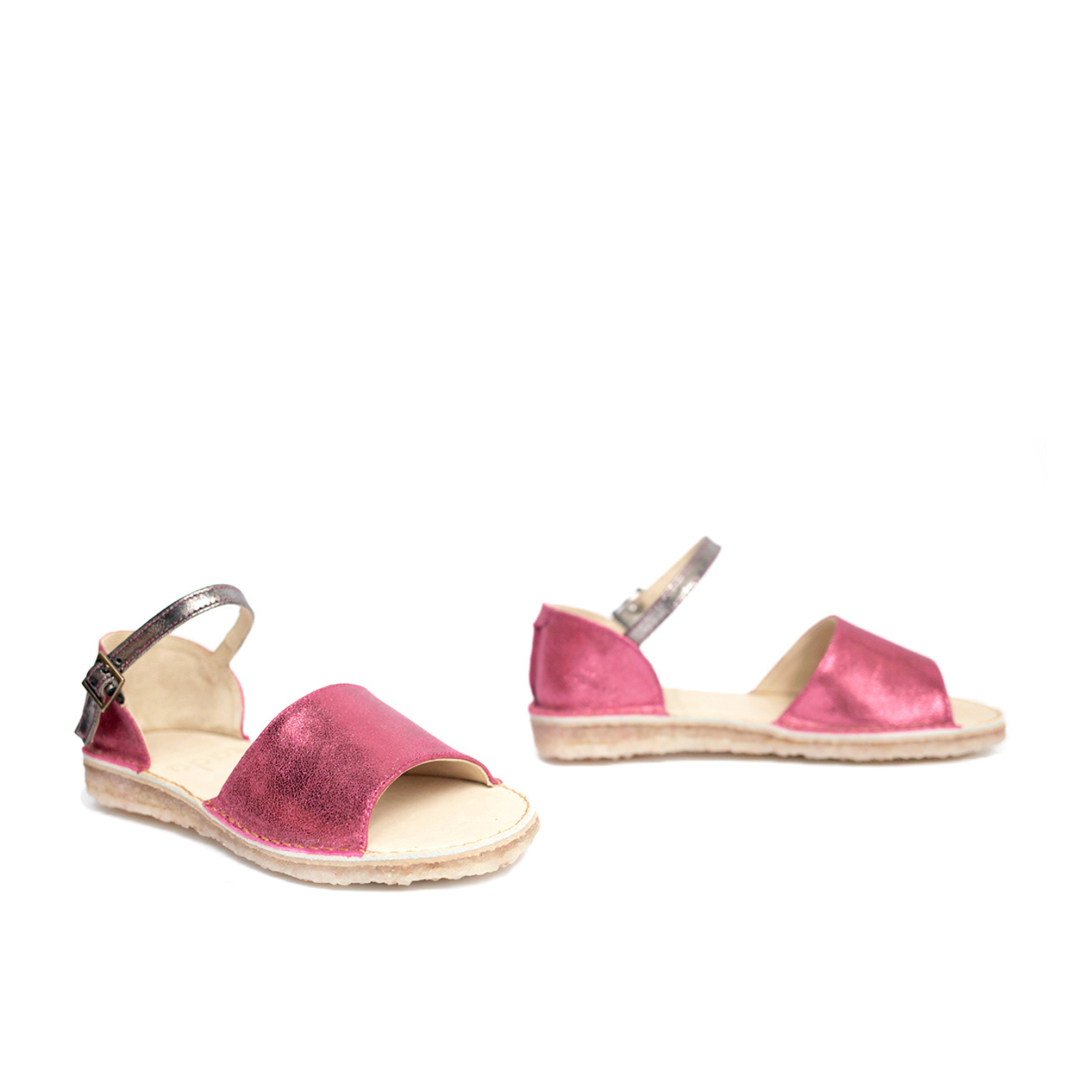Sandalia Aiko Fucsia Metalizado
