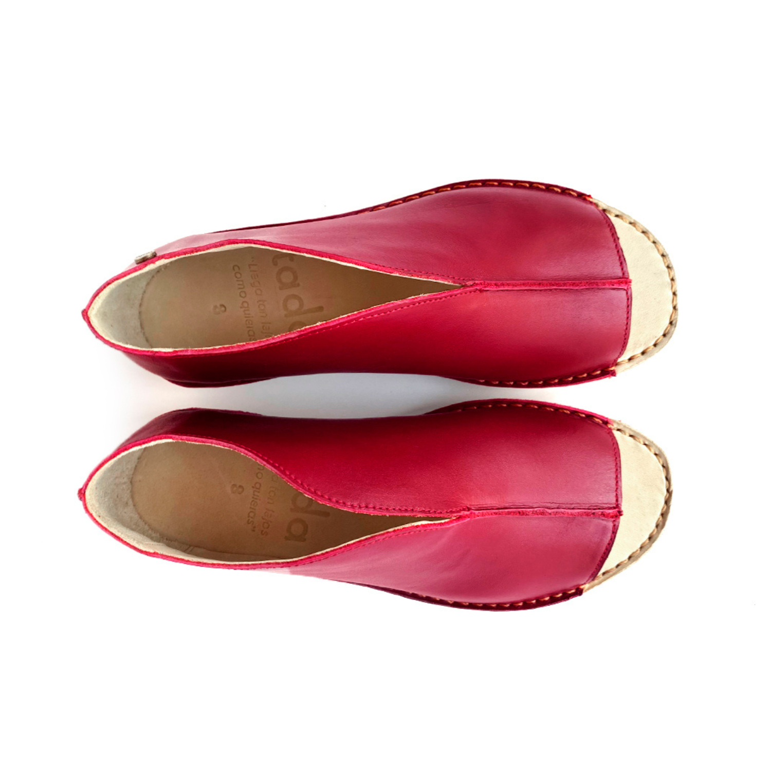Sandalia Duo Rojo Italiano