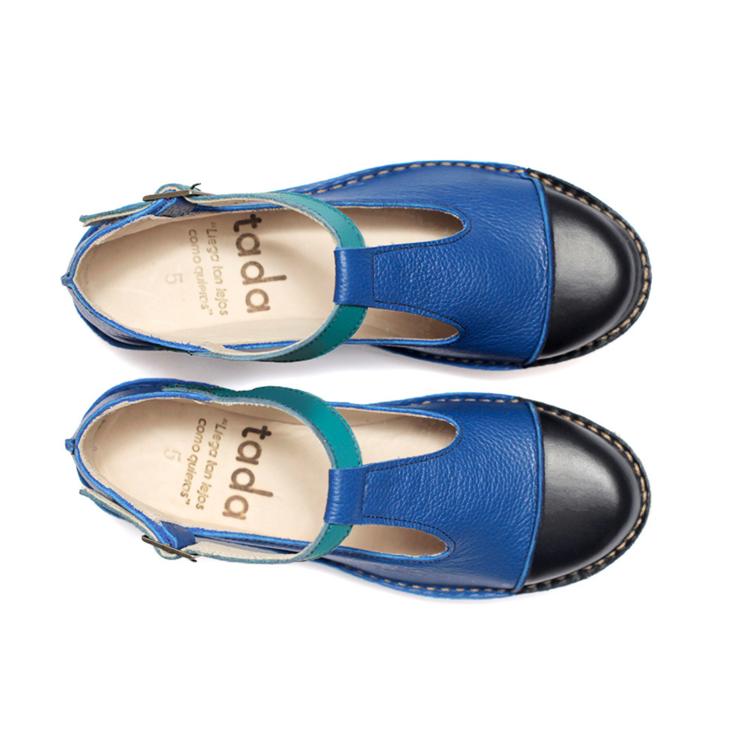 Zapato Gina Mujer Azul - Turquesa