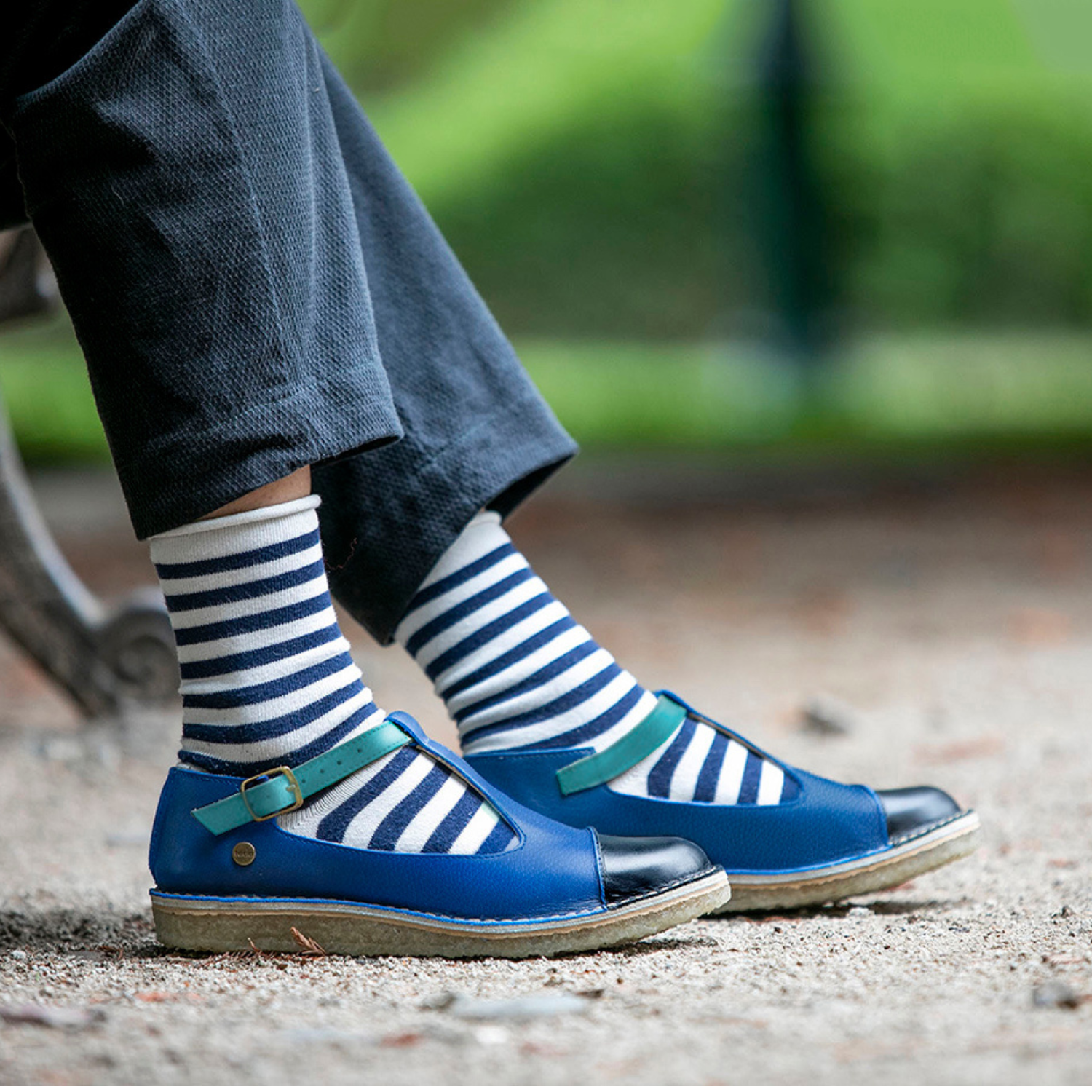 Zapato Gina Mujer Azul - Turquesa