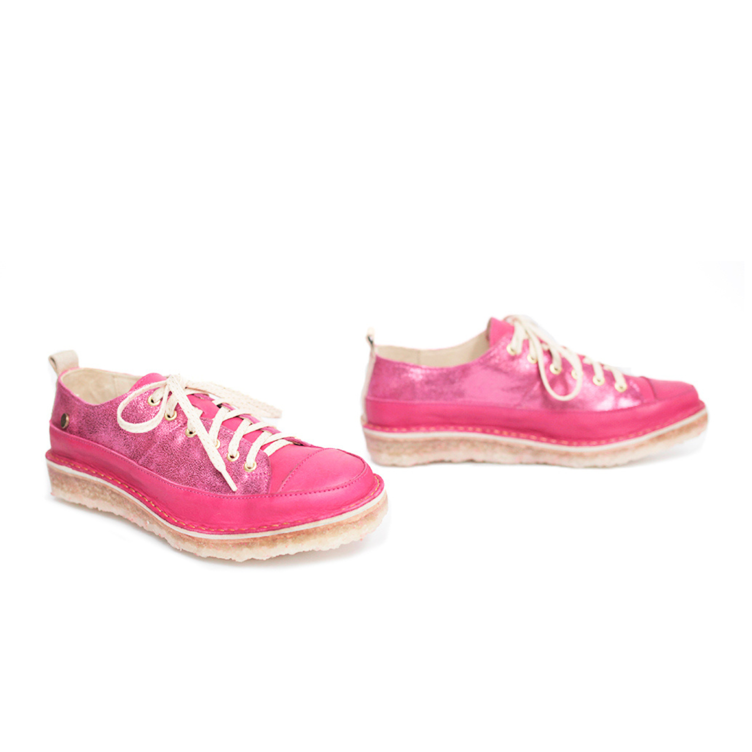 Zapato Kutsu Mujer Fucsia Metal