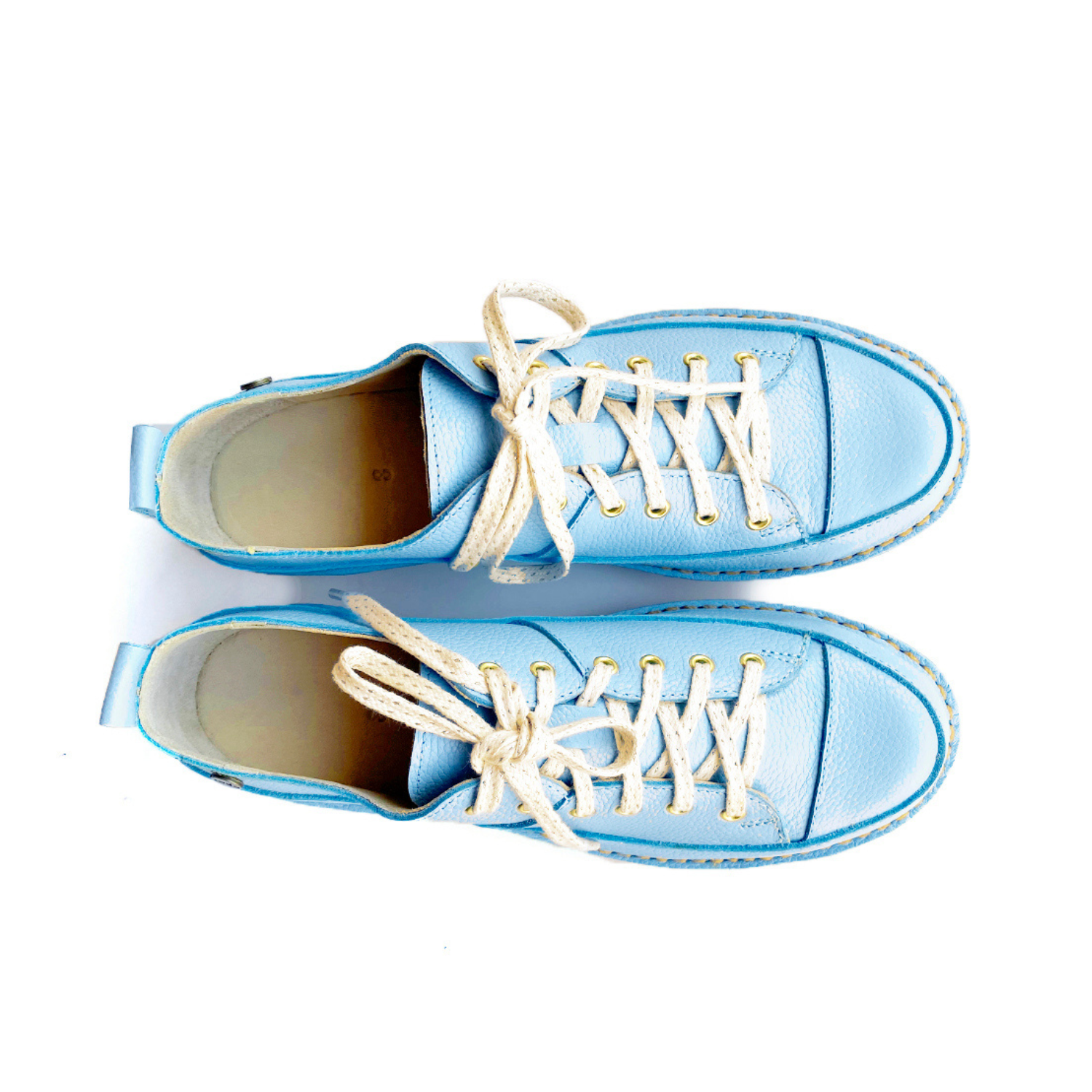 Zapato Kutsu Mujer Celeste Poro