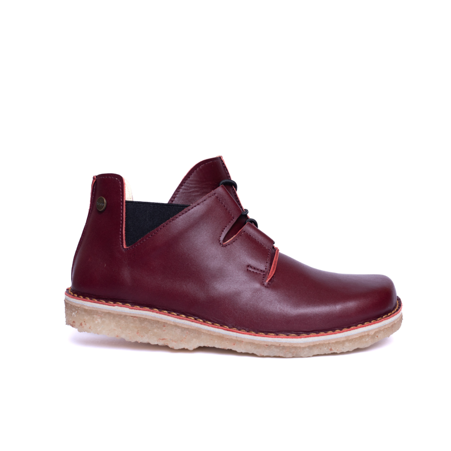 Zapato Magovi Mujer Burdeo Liso