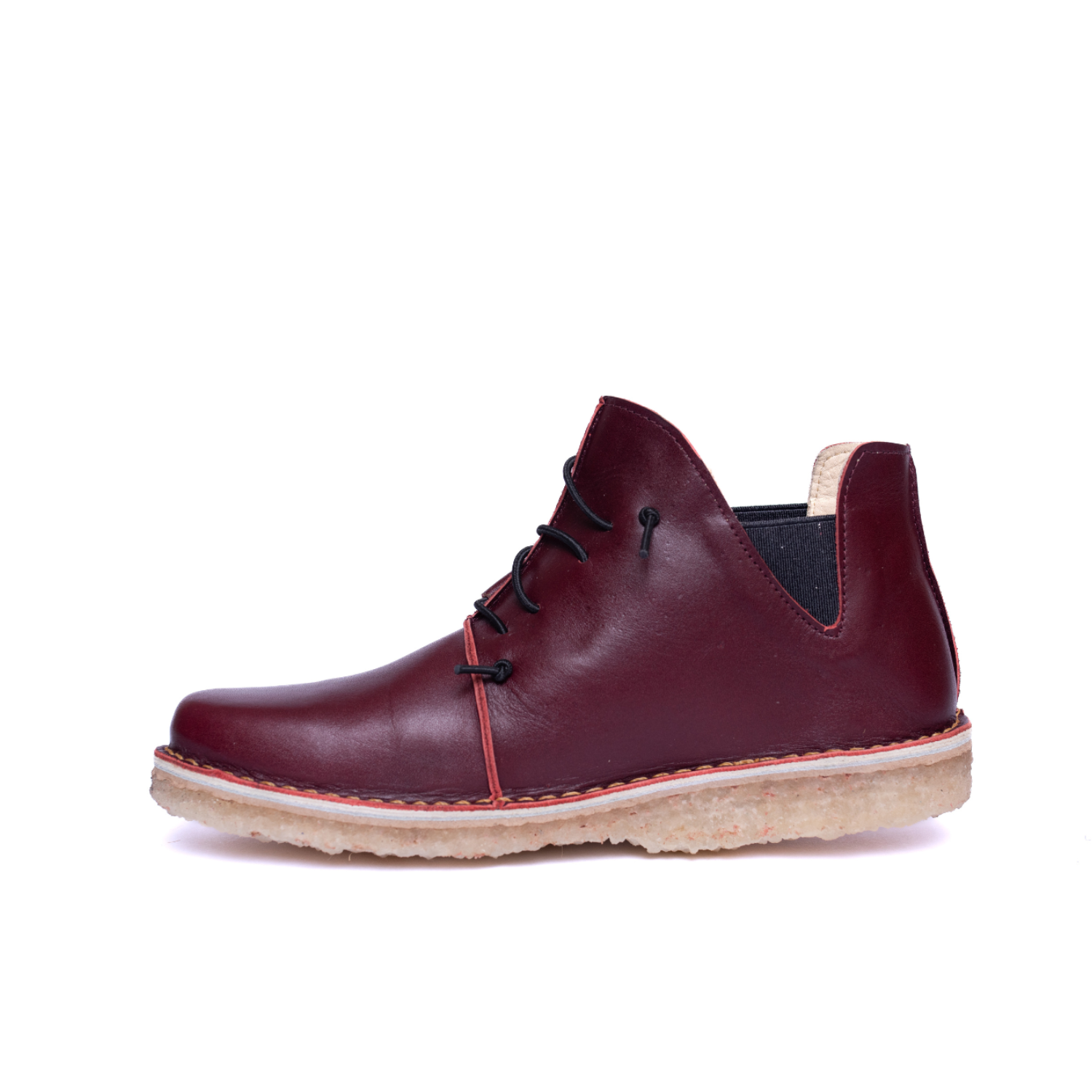 Zapato Magovi Mujer Burdeo Liso