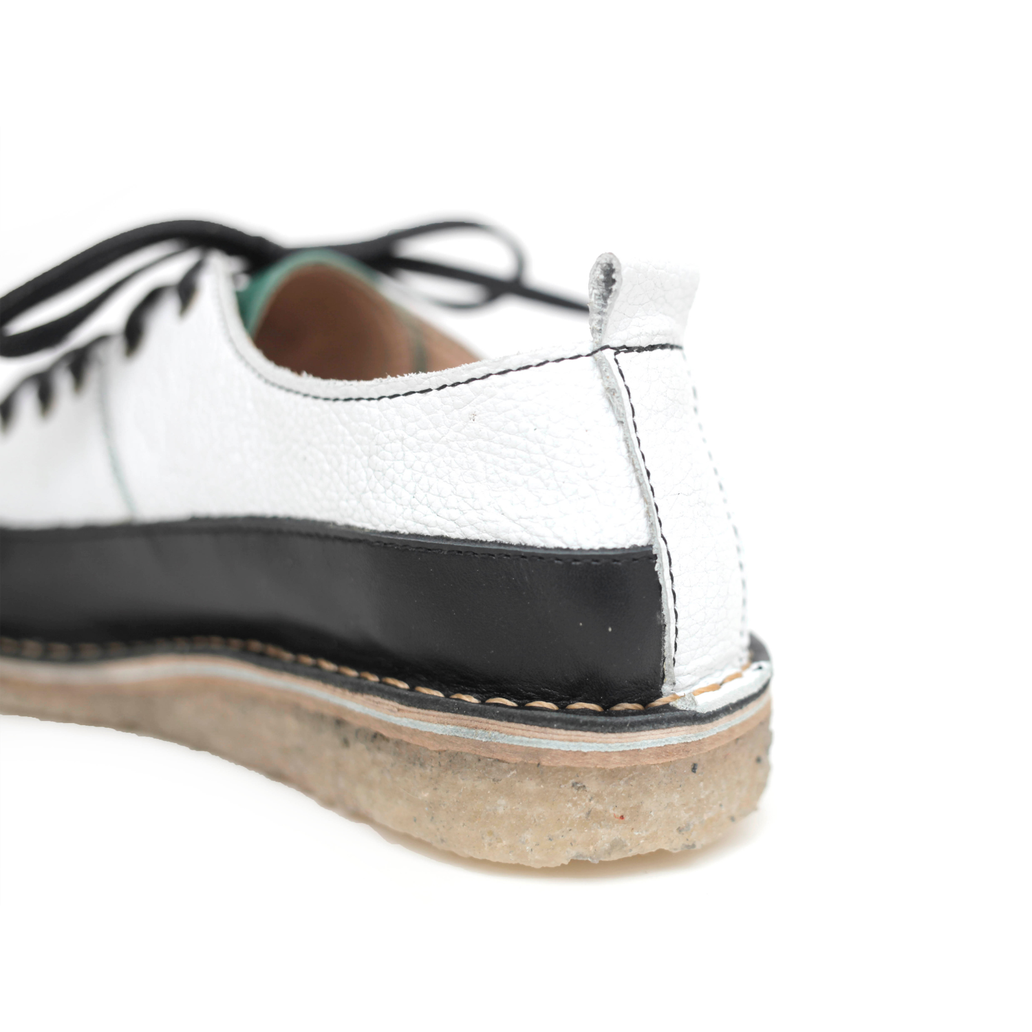 Zapato Kutsu Mujer Blanco y Verde