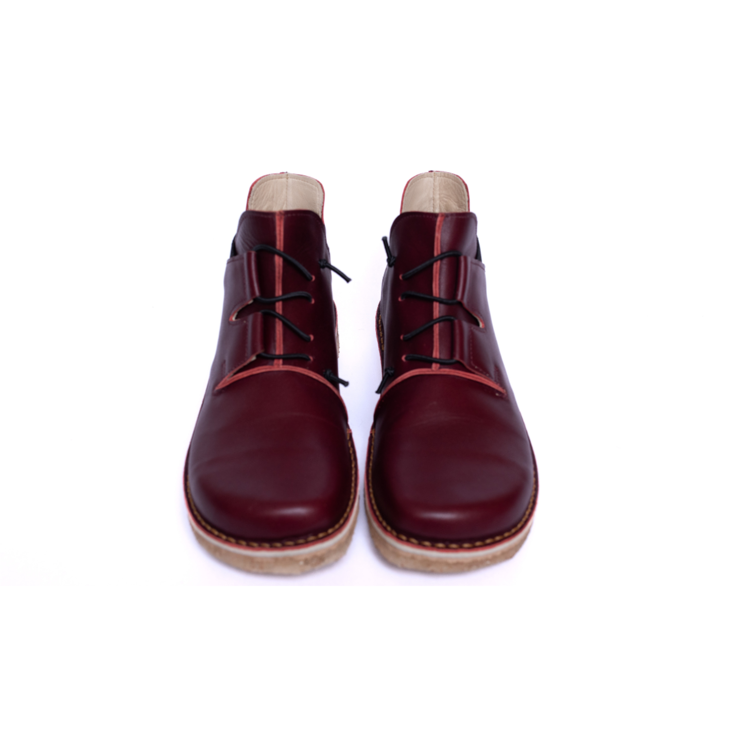 Zapato Magovi Mujer Burdeo Liso