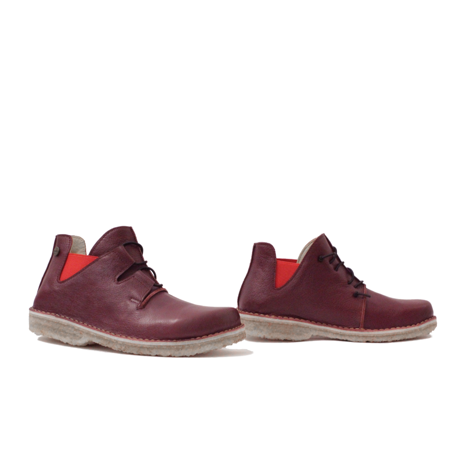 Zapato Magovi Mujer Burdeo Poro