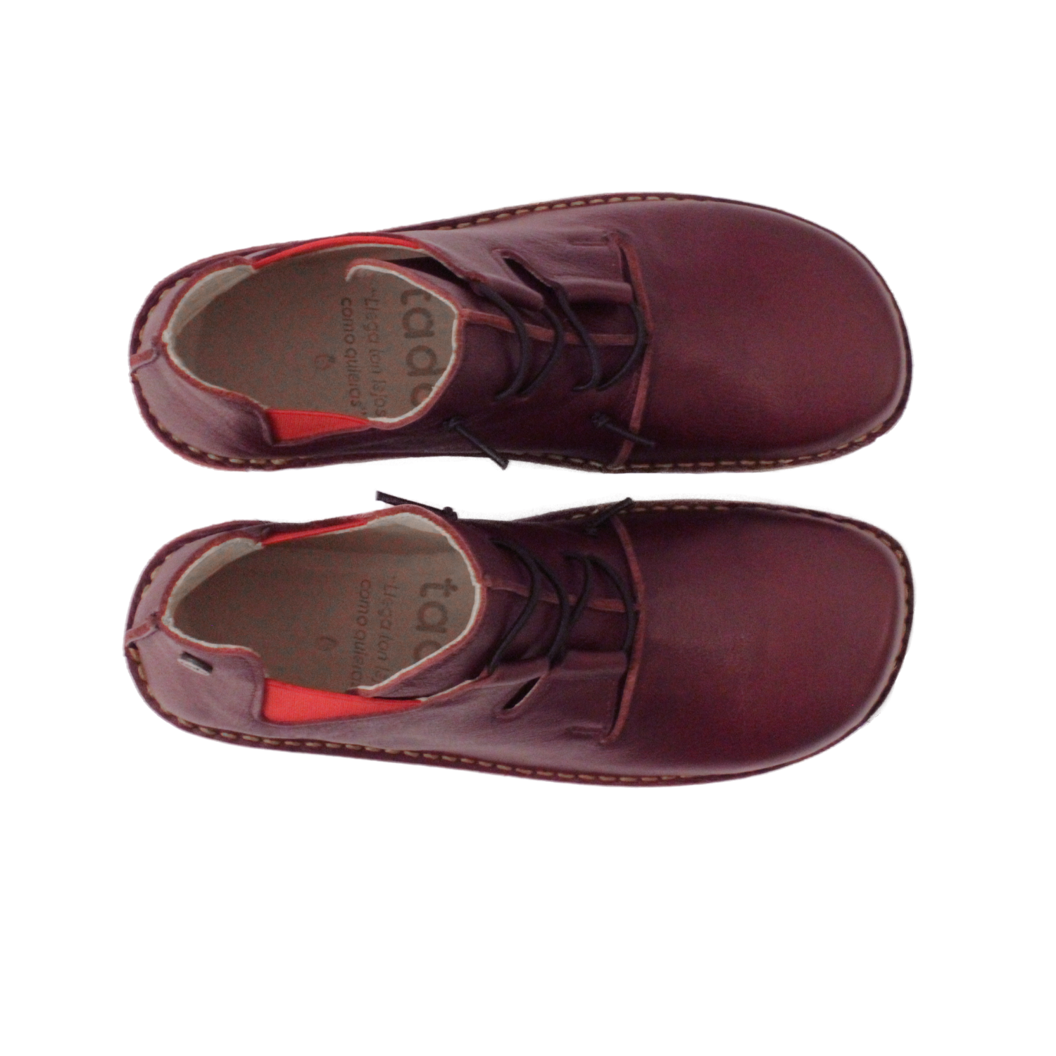 Zapato Magovi Mujer Burdeo Poro