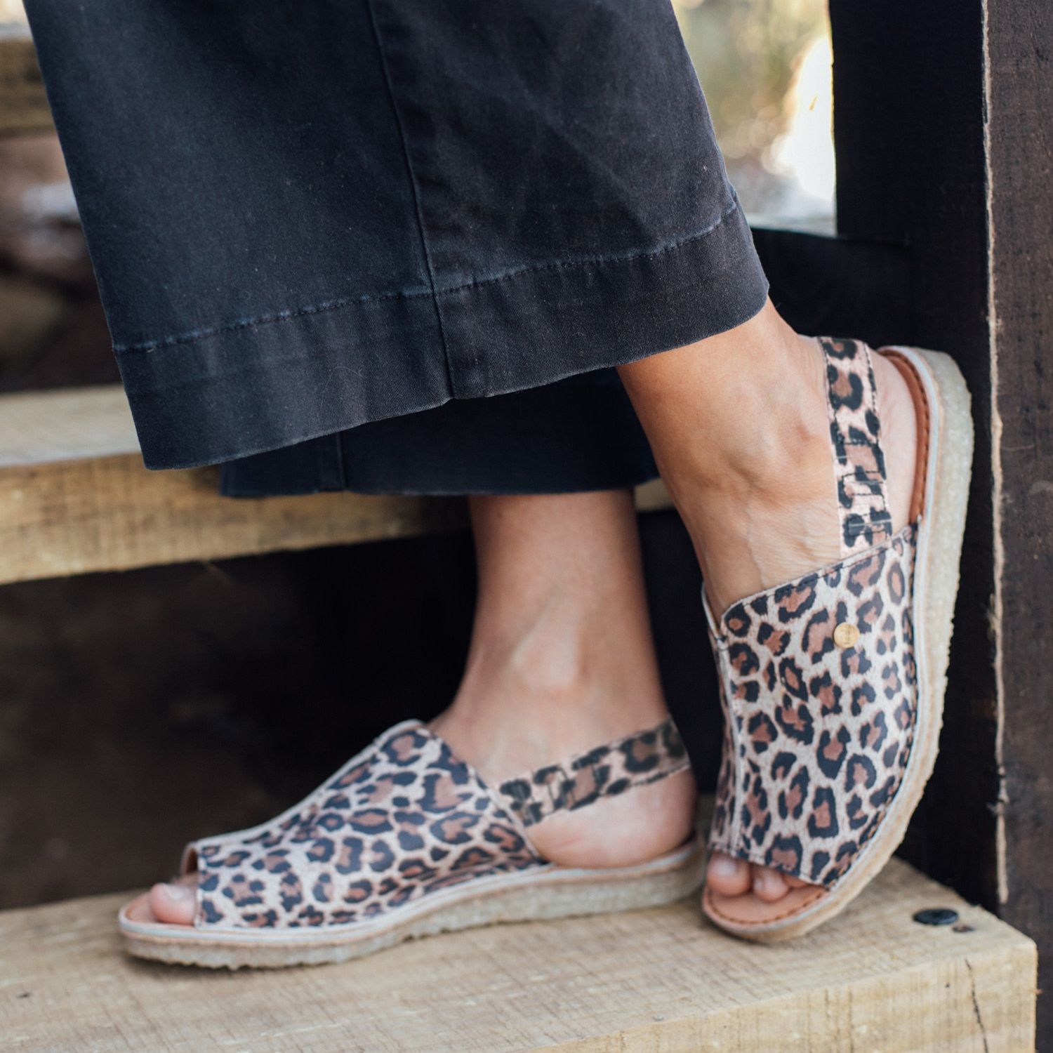 Sandalia Hiroko Wild Print