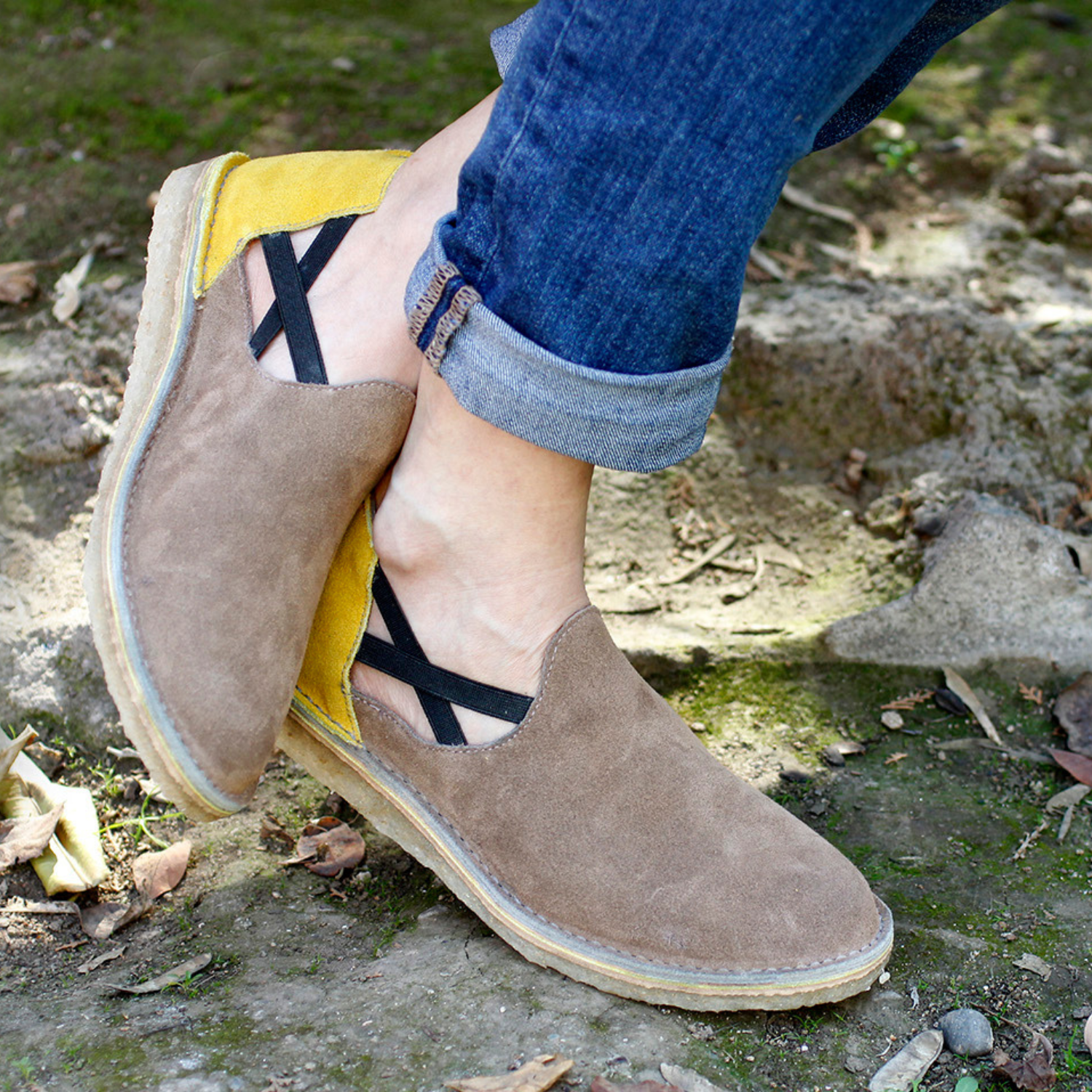 Zapato Isa Mujer Reno Taupe