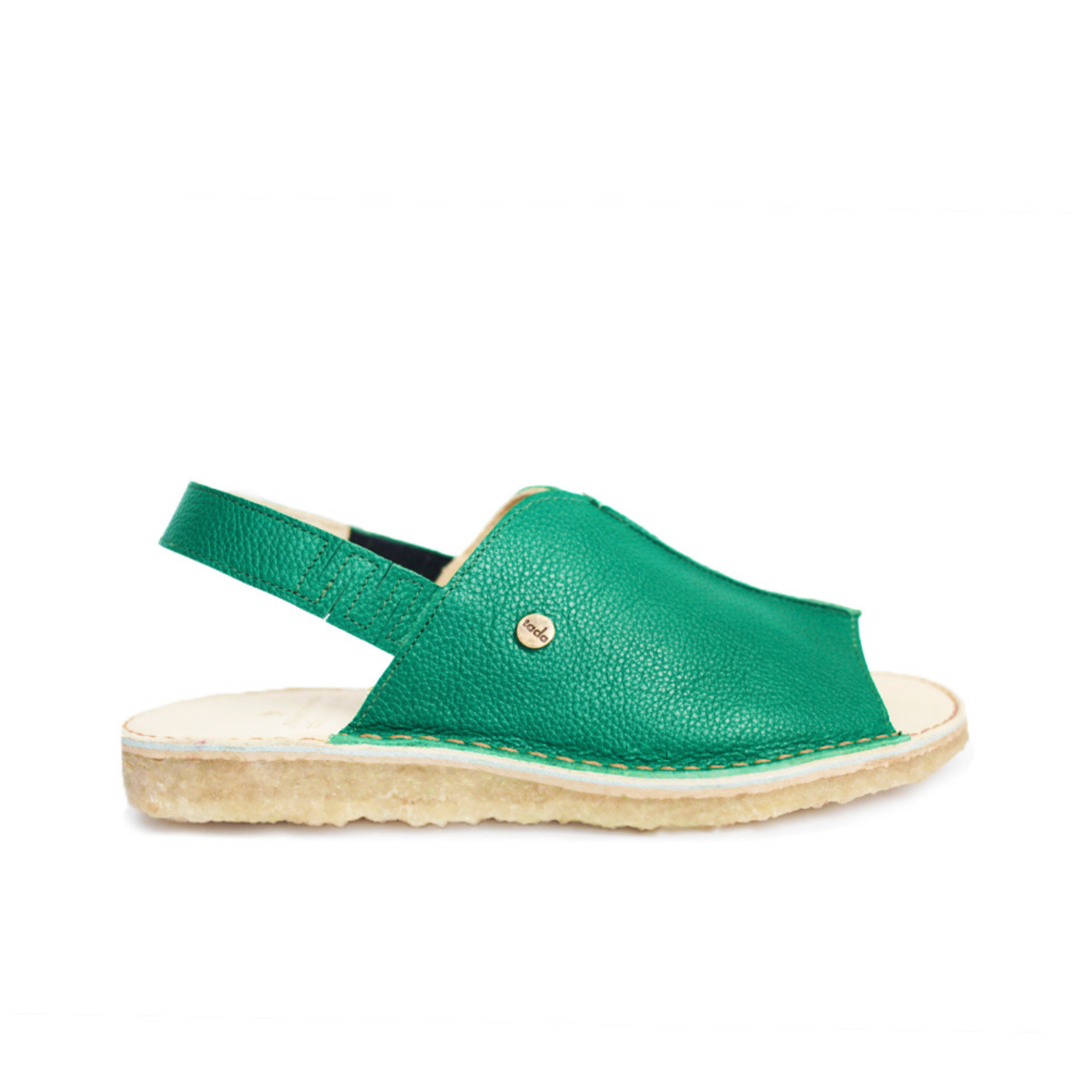 Sandalia Hiroko Verde Poro