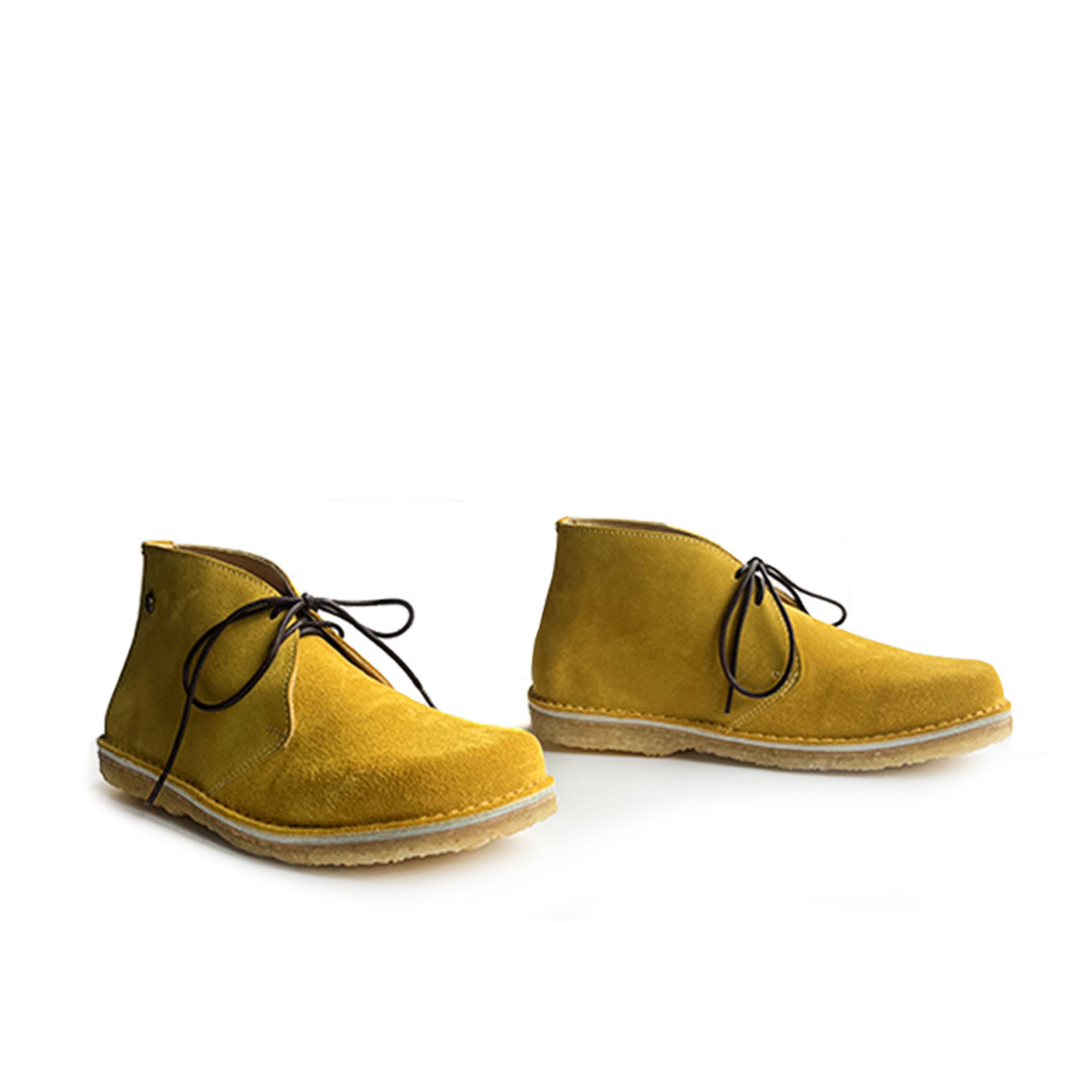 Zapato Leñador Mujer Reno Amarillo