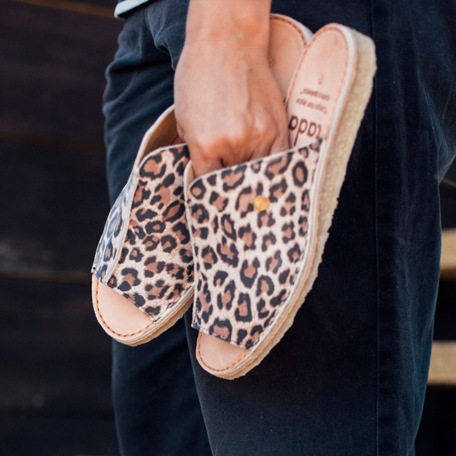 Sandalia Puntilla Print