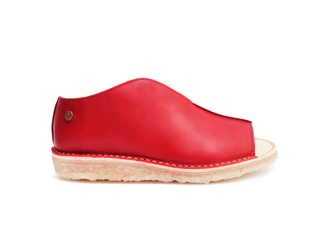 Sandalia Duo Rojo