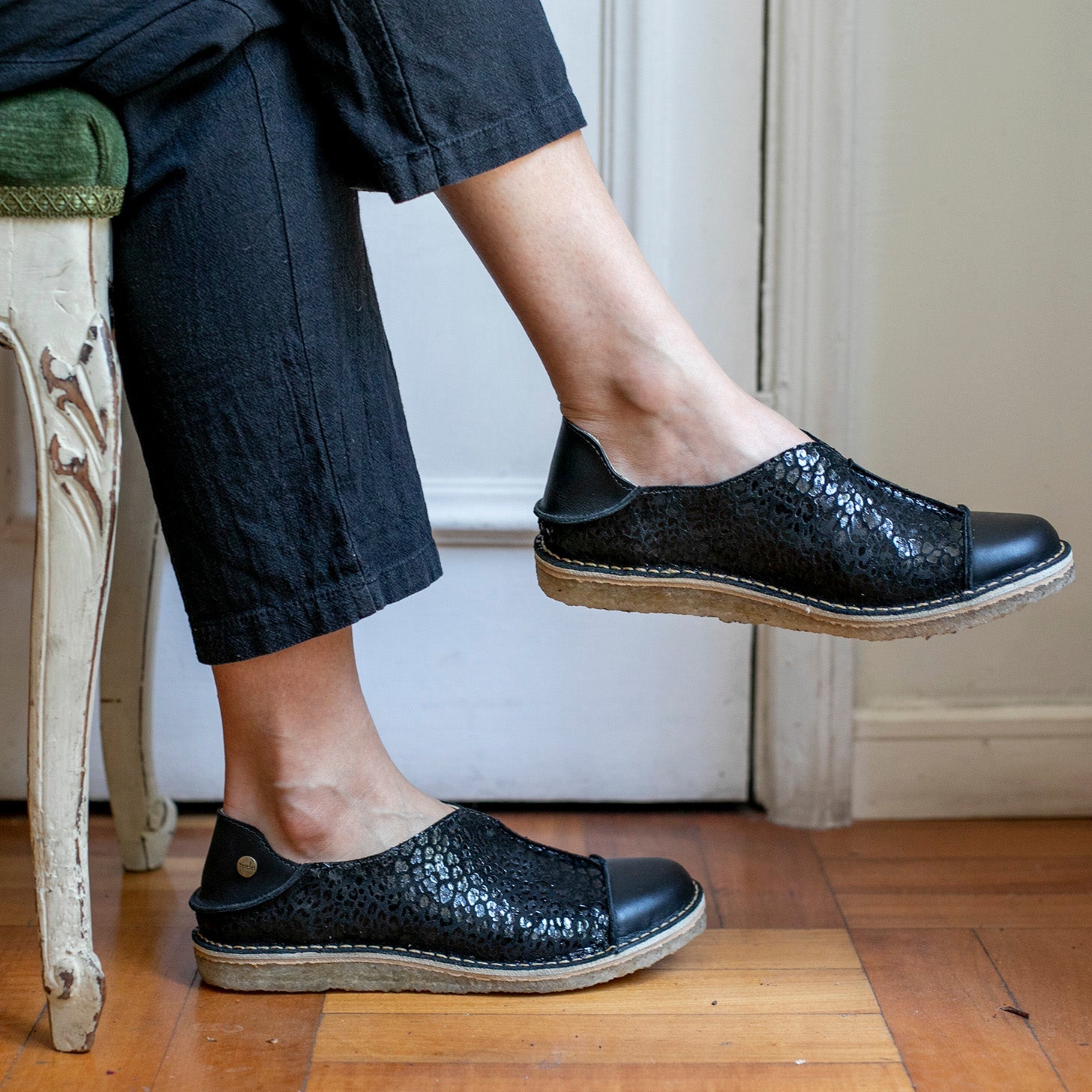 Zapato Eva Mujer Folia Negro