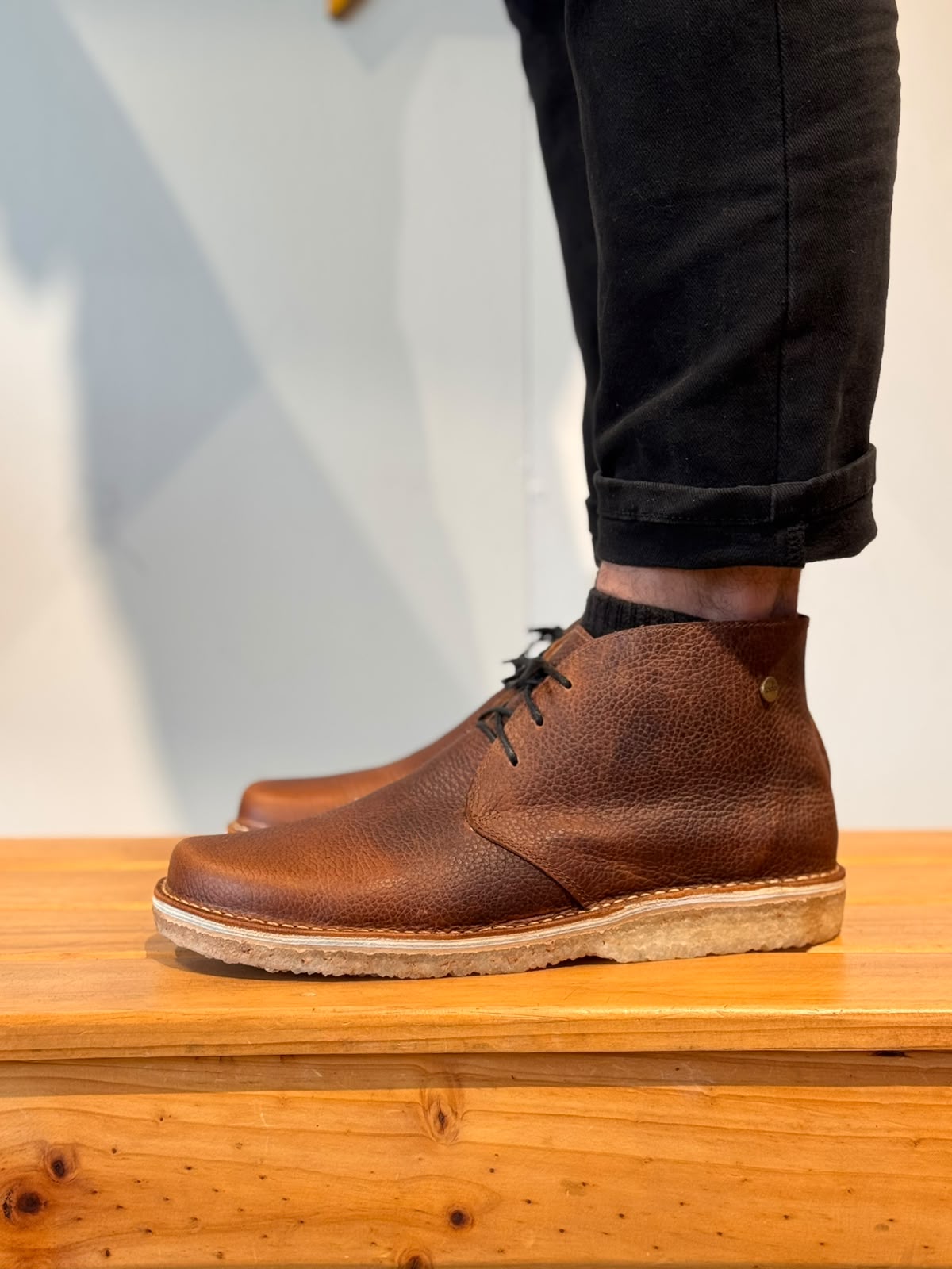 Leñador Moro Café Moro Poro Salvaje / Horma ancha 9572, minimalista de transición Barefoot