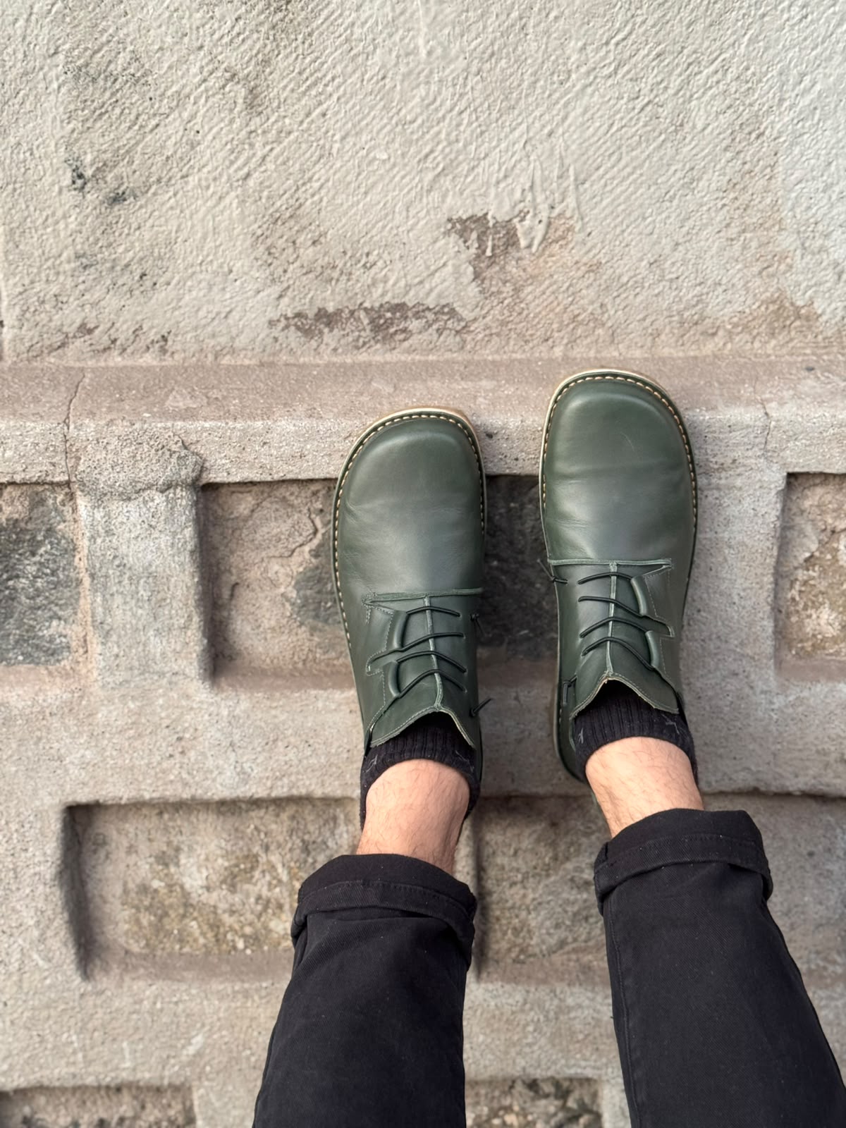 Zapato Magovi Hombre Verde