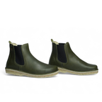 Botín Beat Mujer Olivo Cera