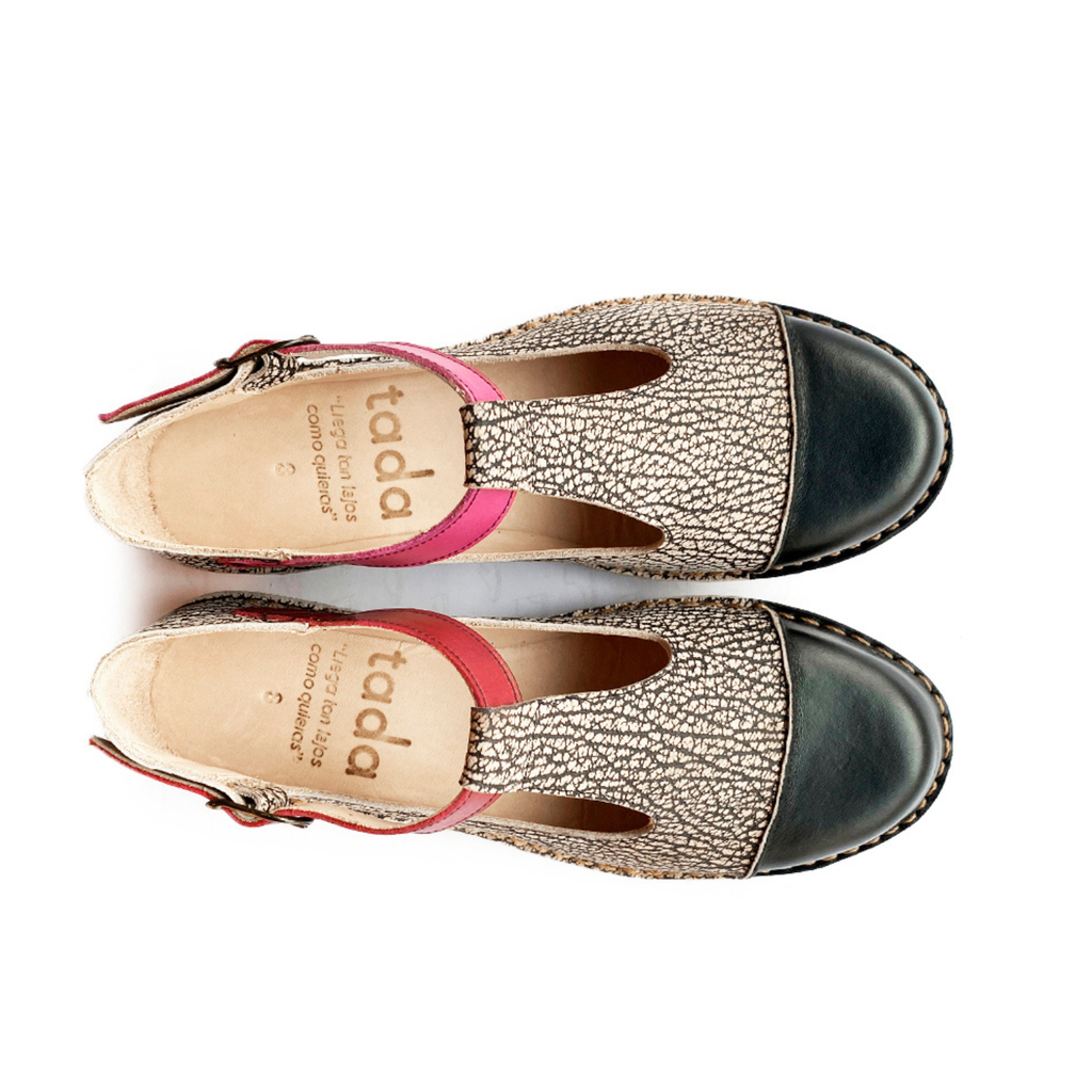 Zapato Gina Mujer Jaspe - Asimétrico