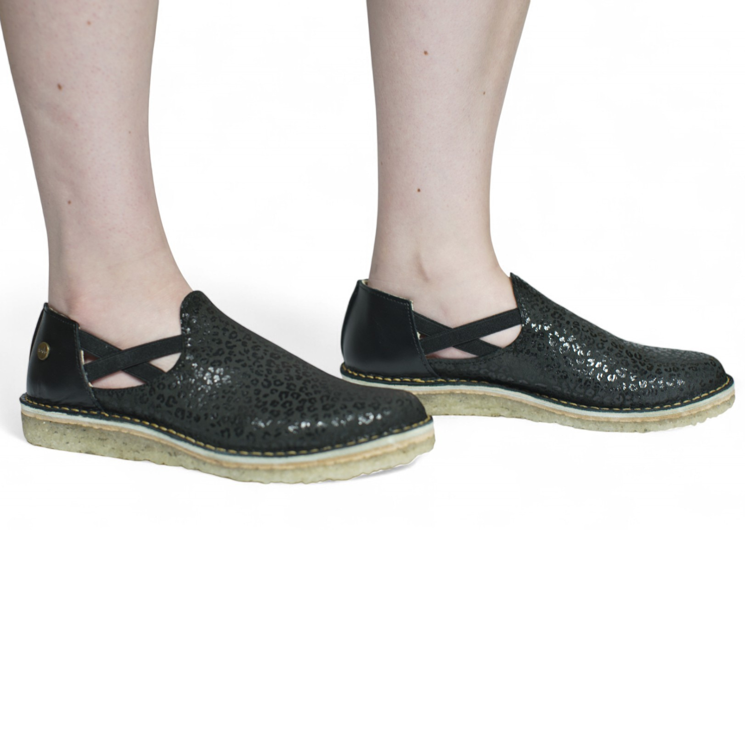 Zapato Isa Mujer Negro Folia