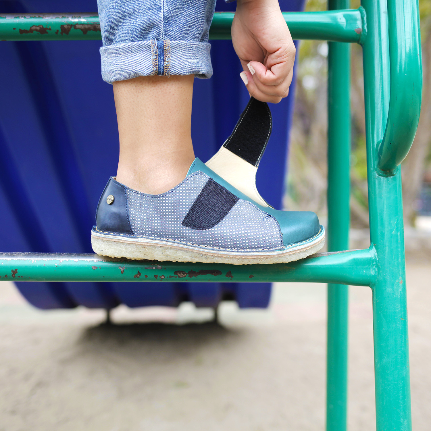 Zapato Arno Mujer Turquesa