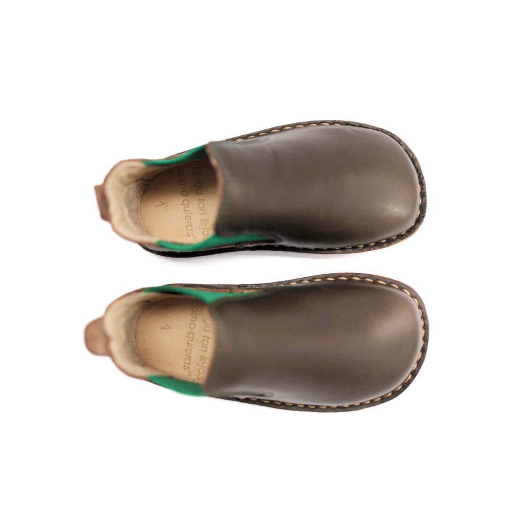 Botín Little Beat Musgo