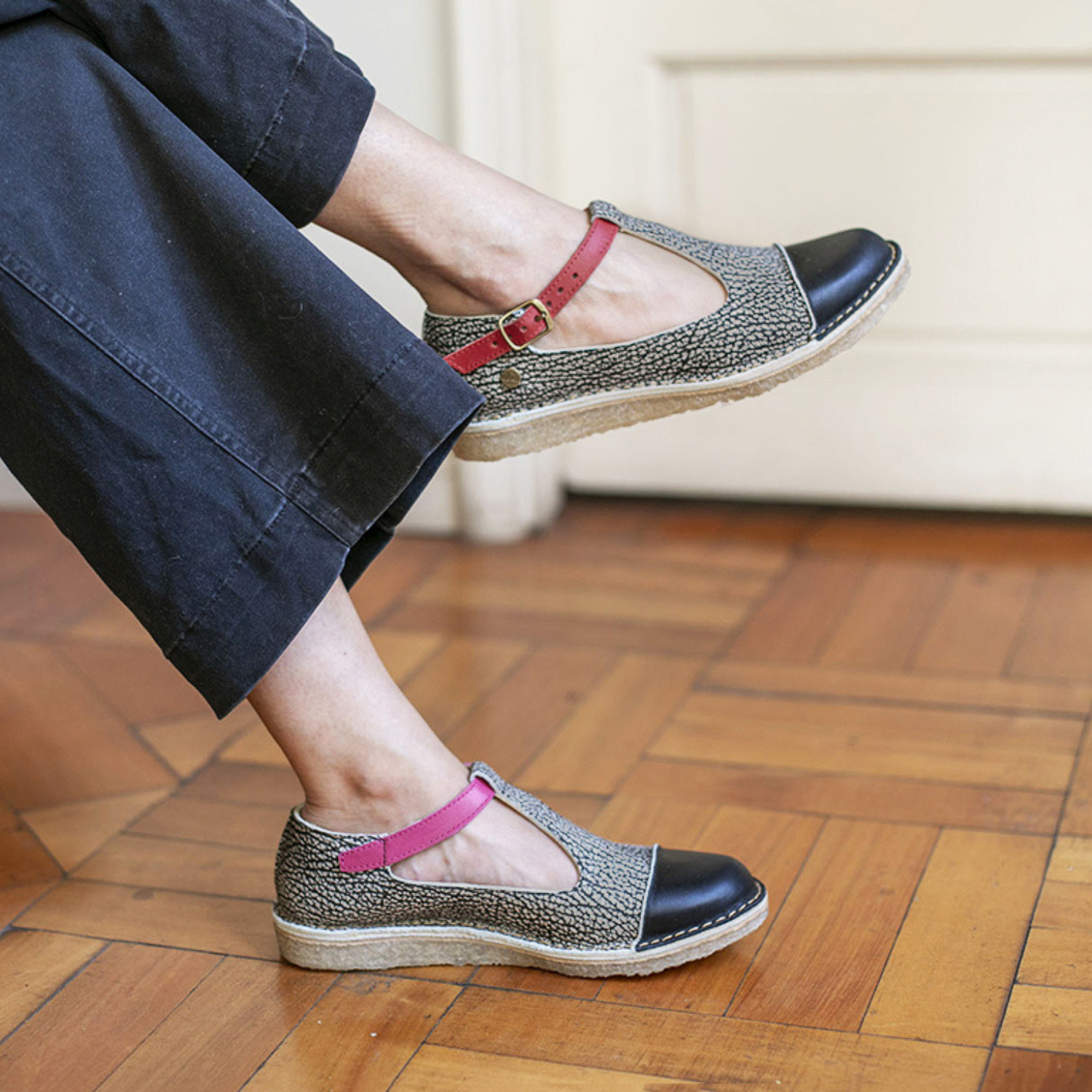 Zapato Gina Mujer Jaspe - Asimétrico