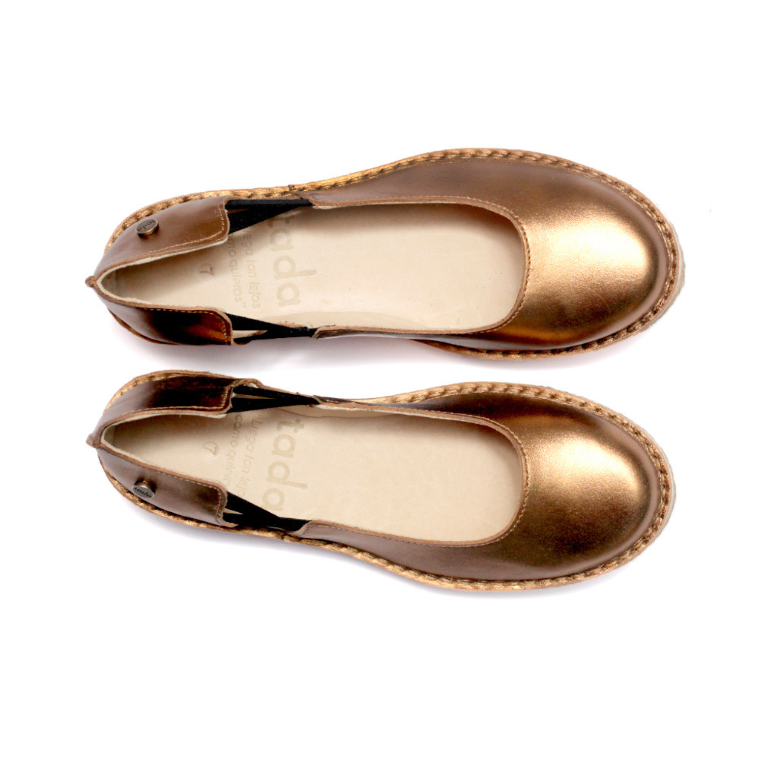 Zapato Reina Mujer Bronce