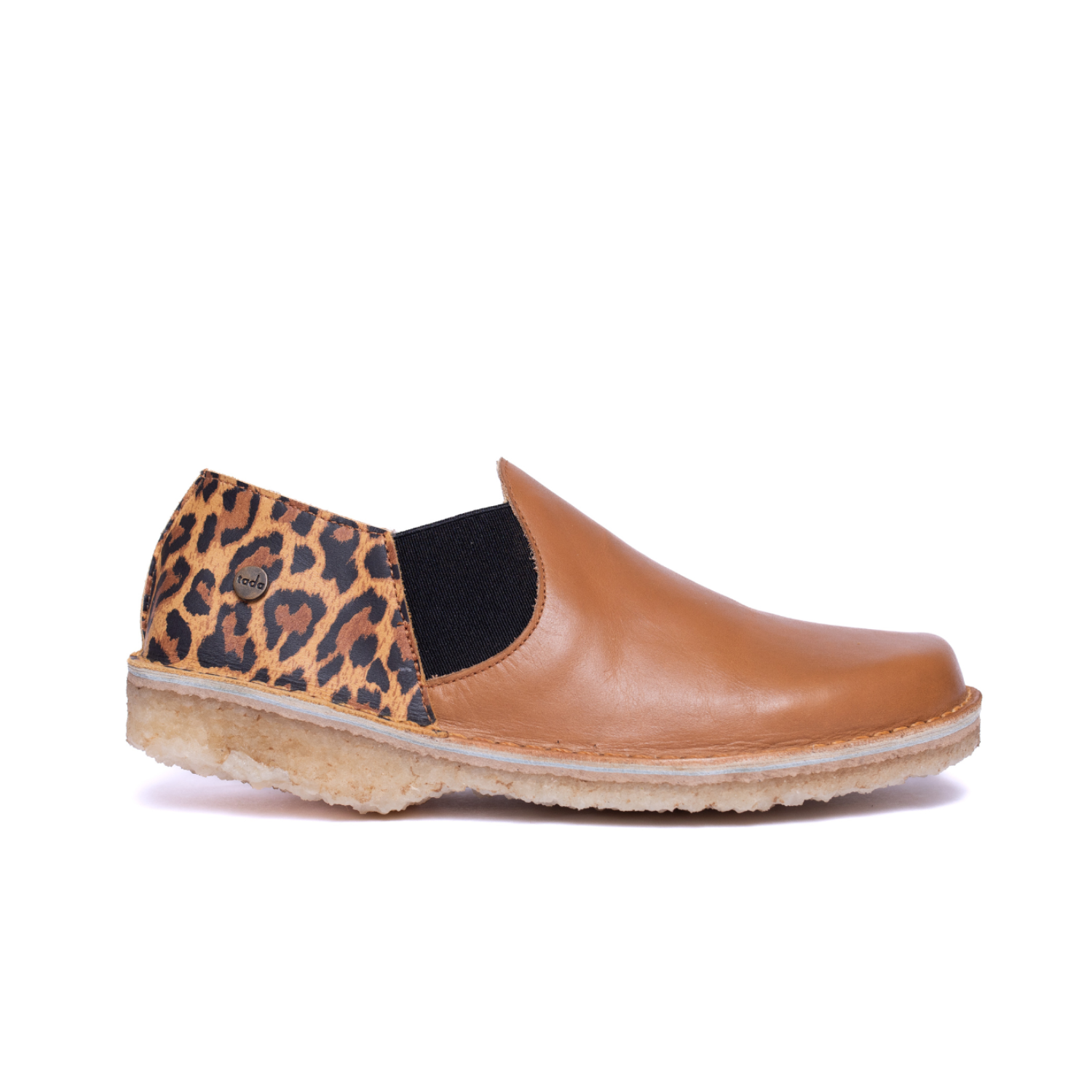 Zapato Fragata Mujer Miel Animal Print