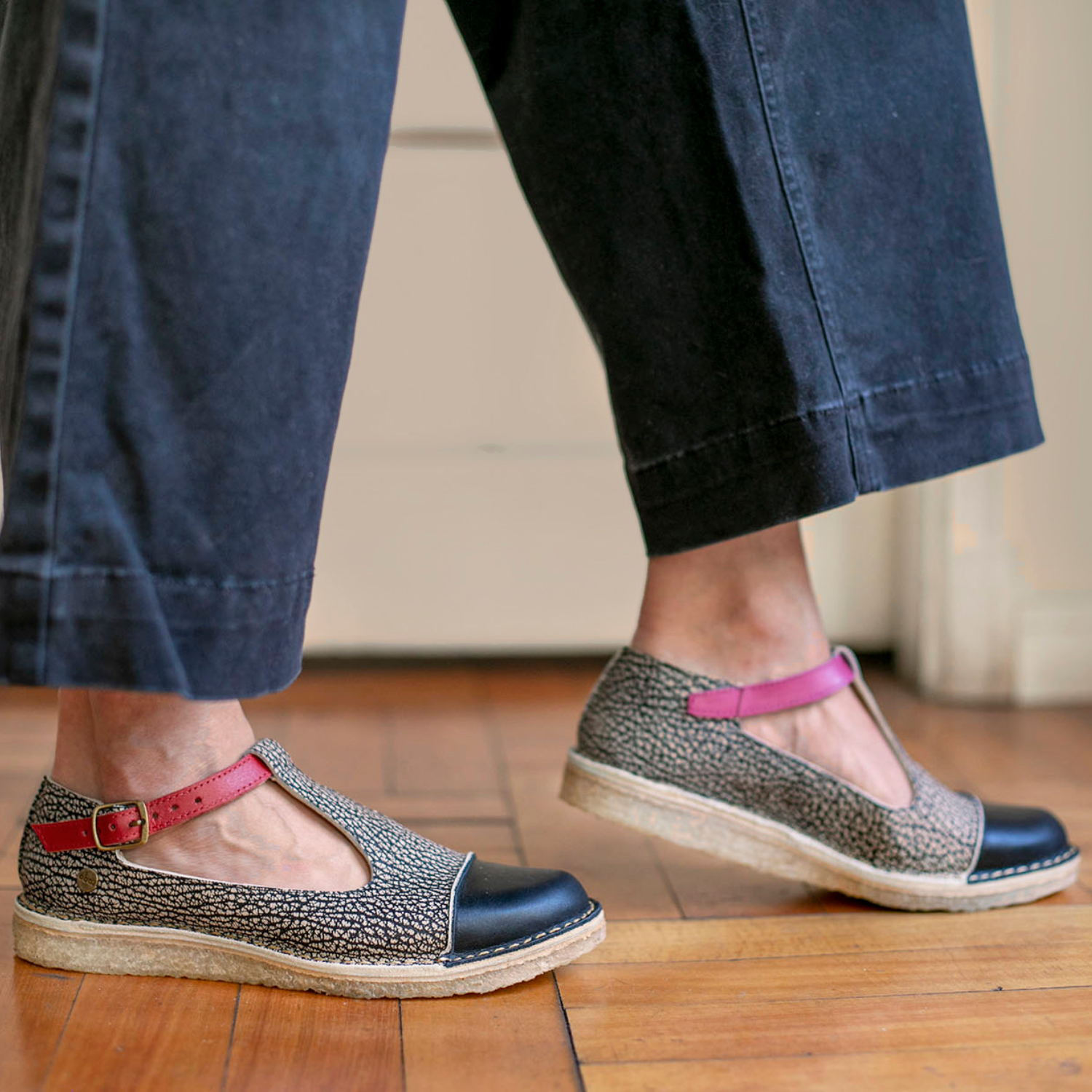 Zapato Gina Mujer Jaspe - Asimétrico