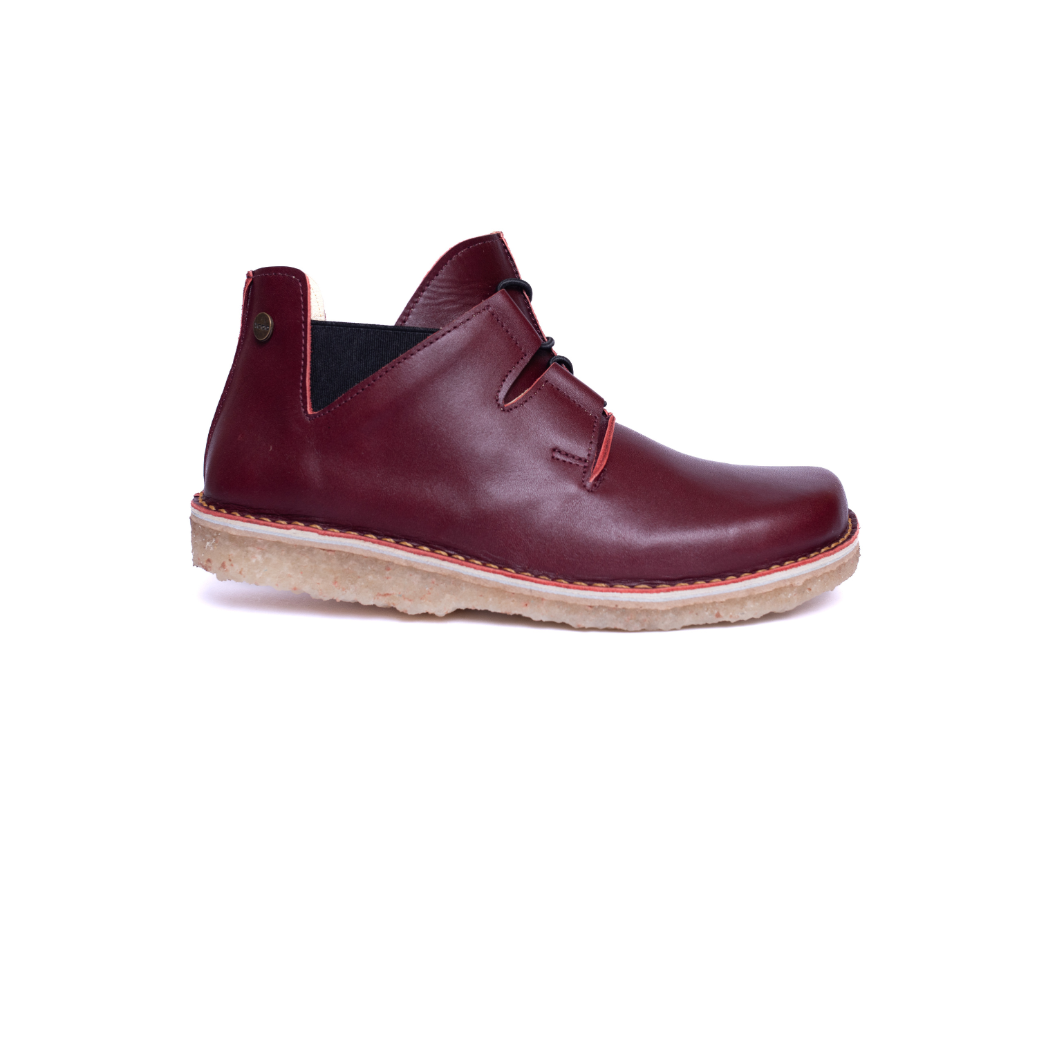 Zapato Magovi Mujer Burdeo Liso