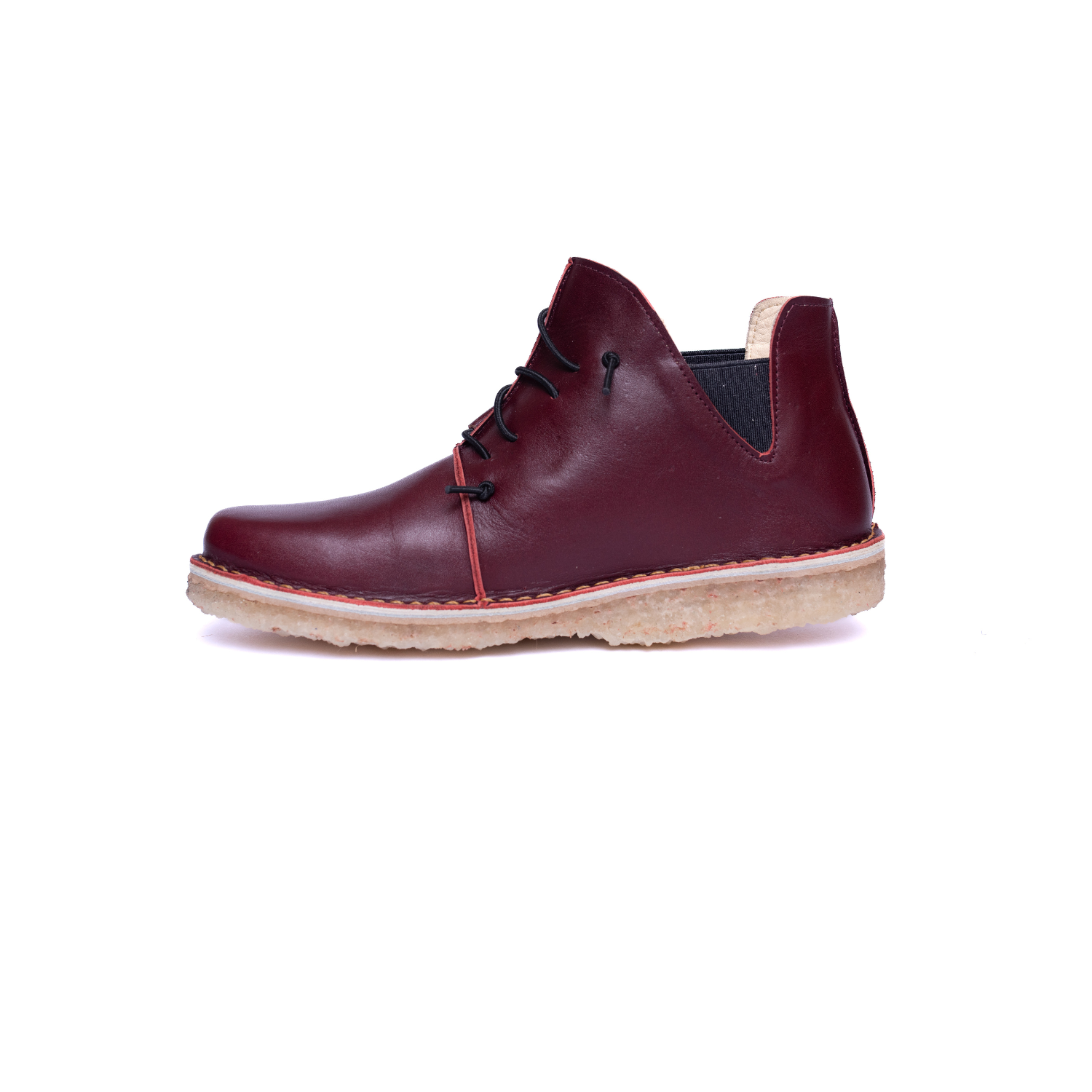 Zapato Magovi Mujer Burdeo Liso