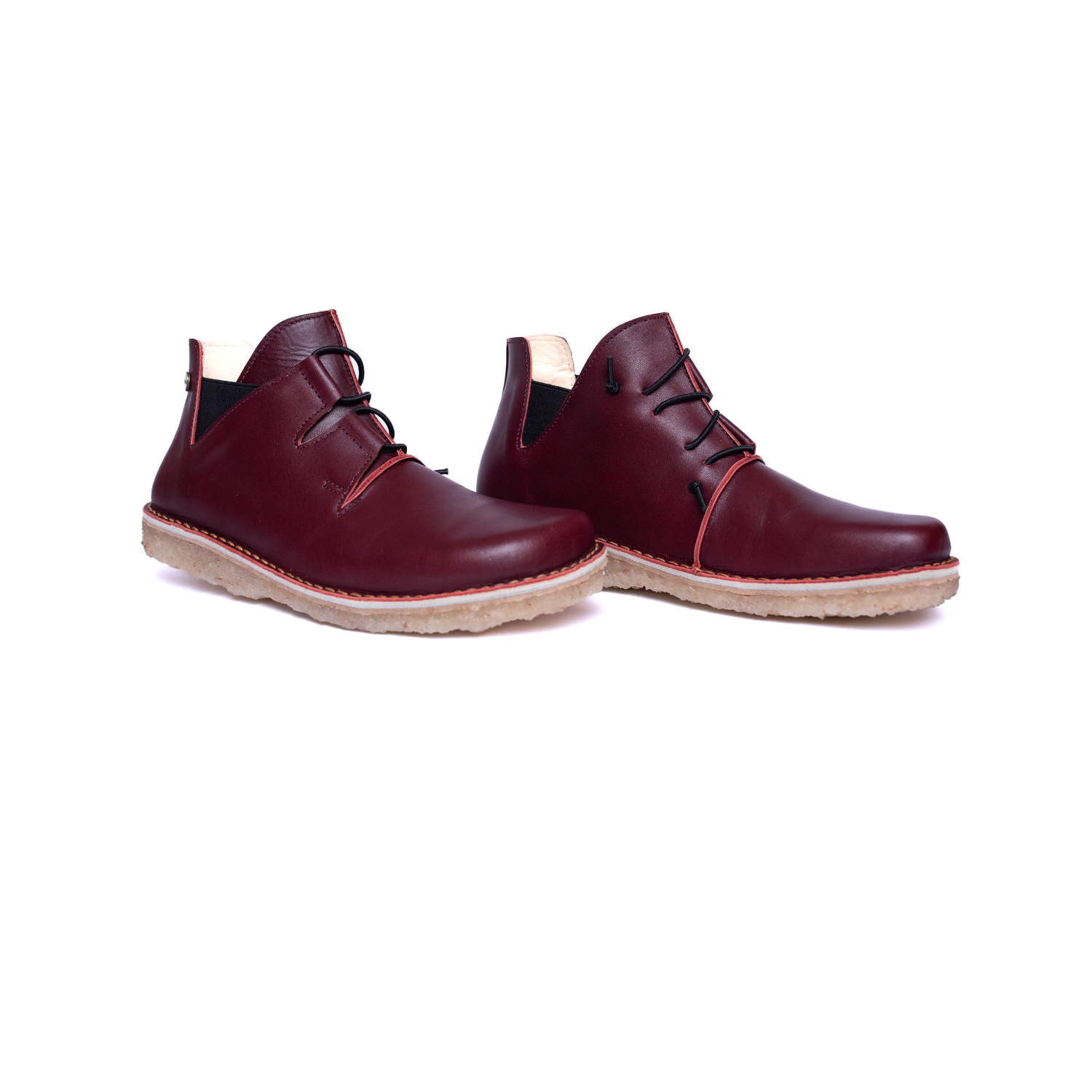 Zapato Magovi Mujer Burdeo Liso