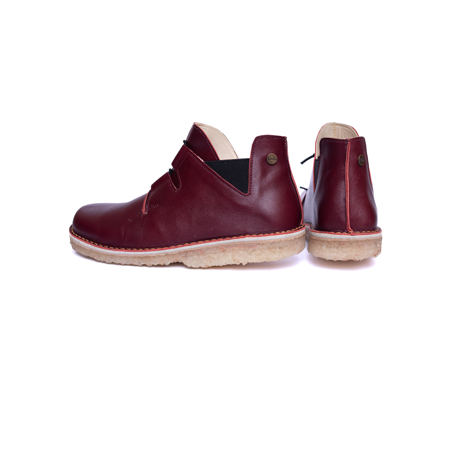 Zapato Magovi Mujer Burdeo Liso