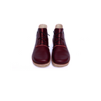 Zapato Magovi Mujer Burdeo Liso