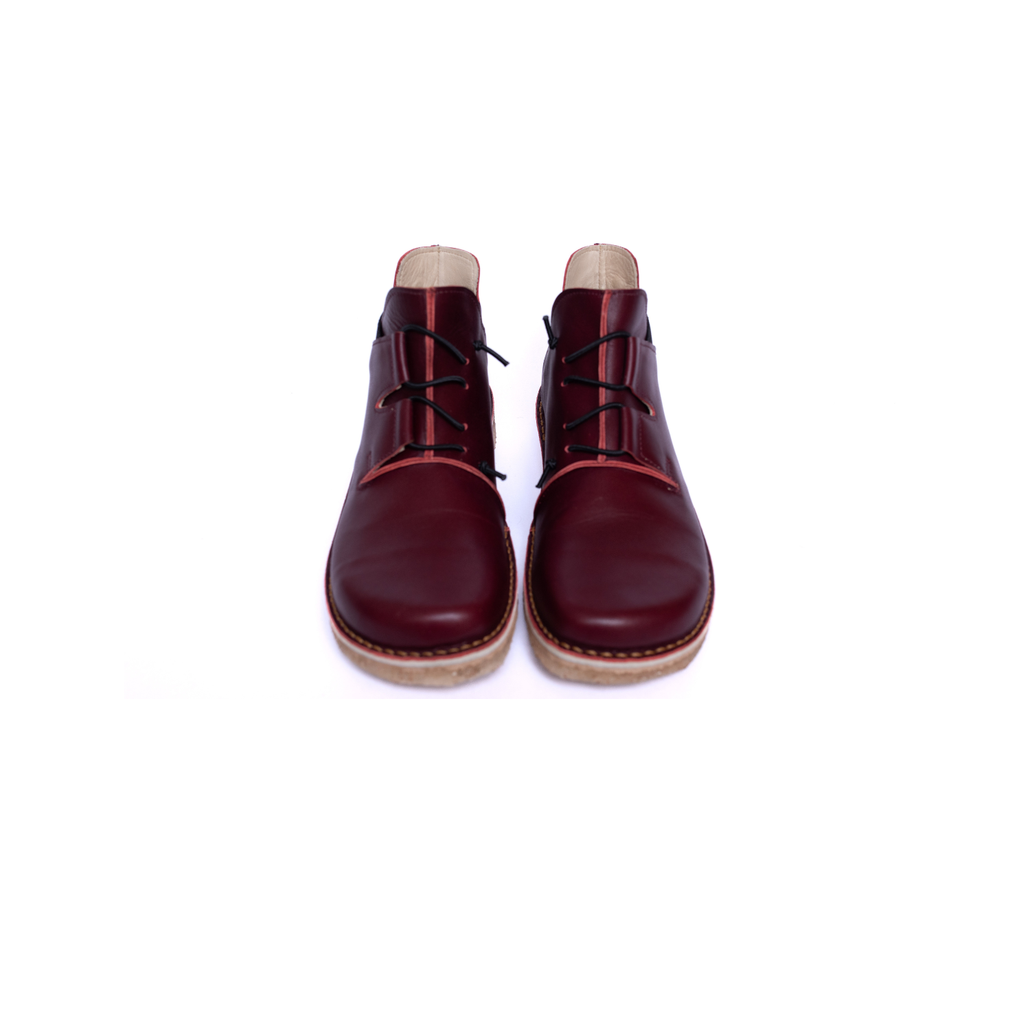 Zapato Magovi Mujer Burdeo Liso