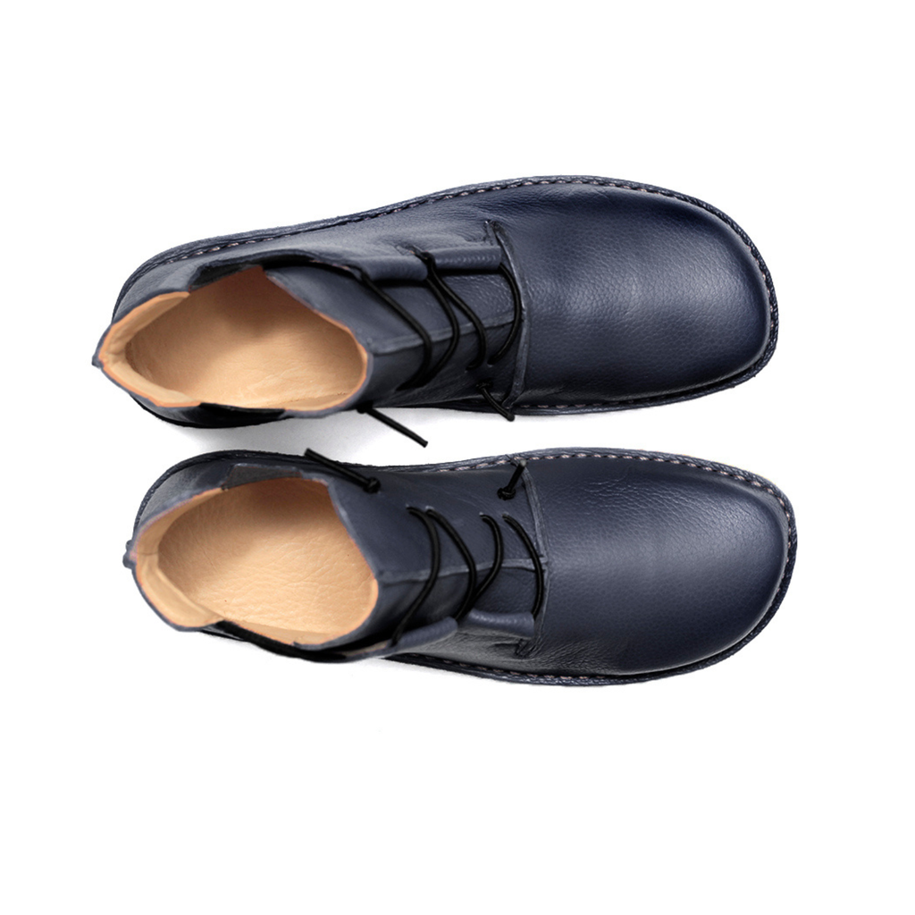 Zapato Magovi Hombre Azul Marino Poro