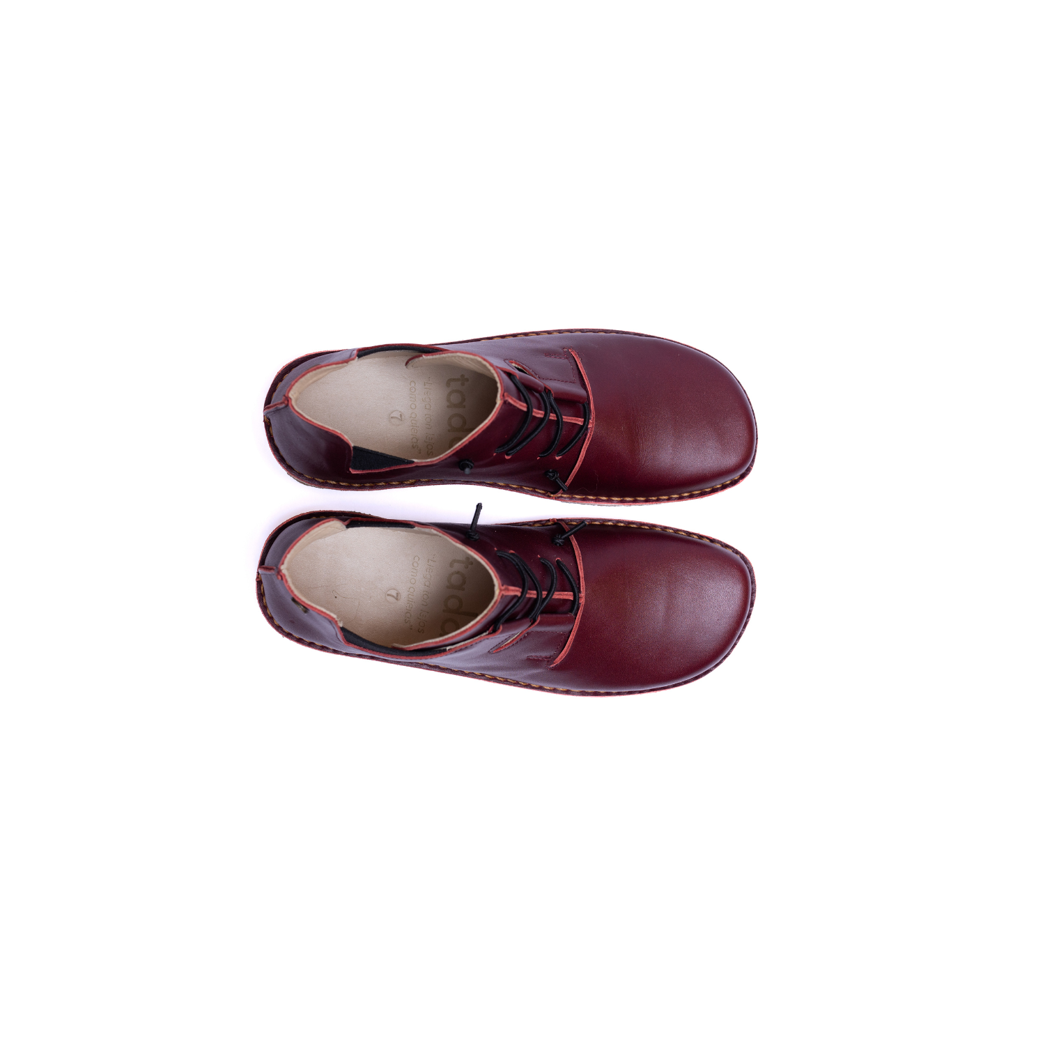 Zapato Magovi Mujer Burdeo Liso