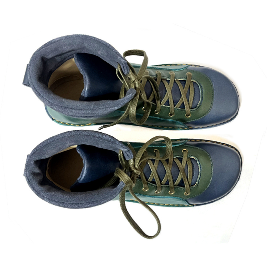 Botín Alpino Hombre Turquesa