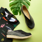 Zapato Mitsue Mujer Negro Brillante