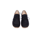 Zapato Folke Mujer Negro Cera