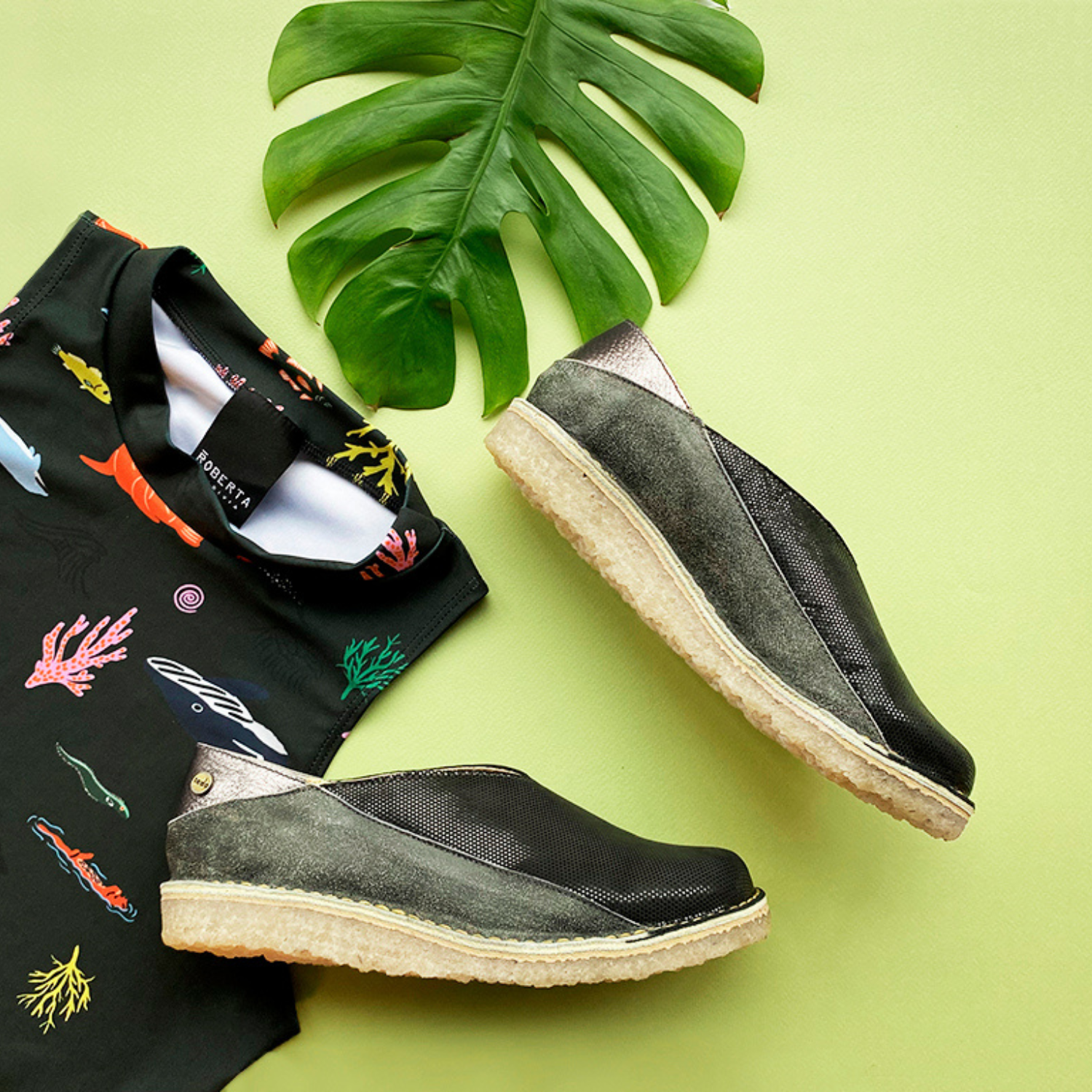 Zapato Mitsue Mujer Negro Brillante