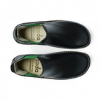 Botín Beat Mujer Negro Elástico Verde