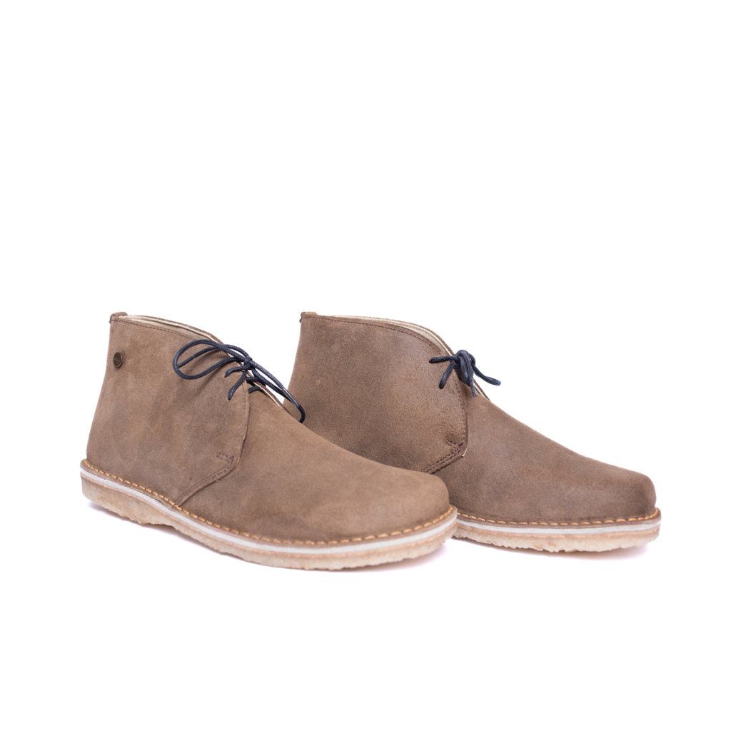 Zapato Leñador Hombre Gabón Taupe